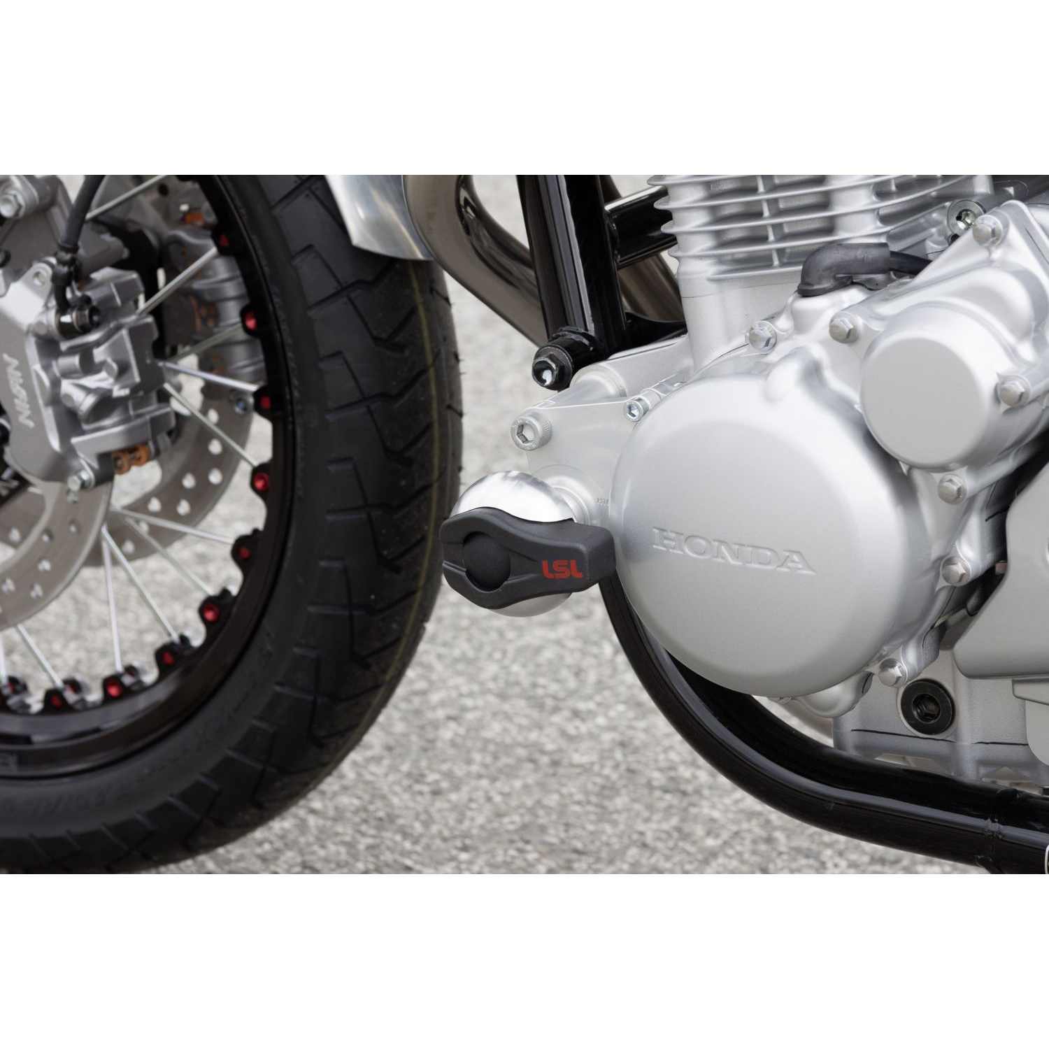 LSL Sturzpadanbausatz Crash Pad für Honda CB 500/1100 /X/RS - Motorradteile & Ersatzteile - Anbauteile