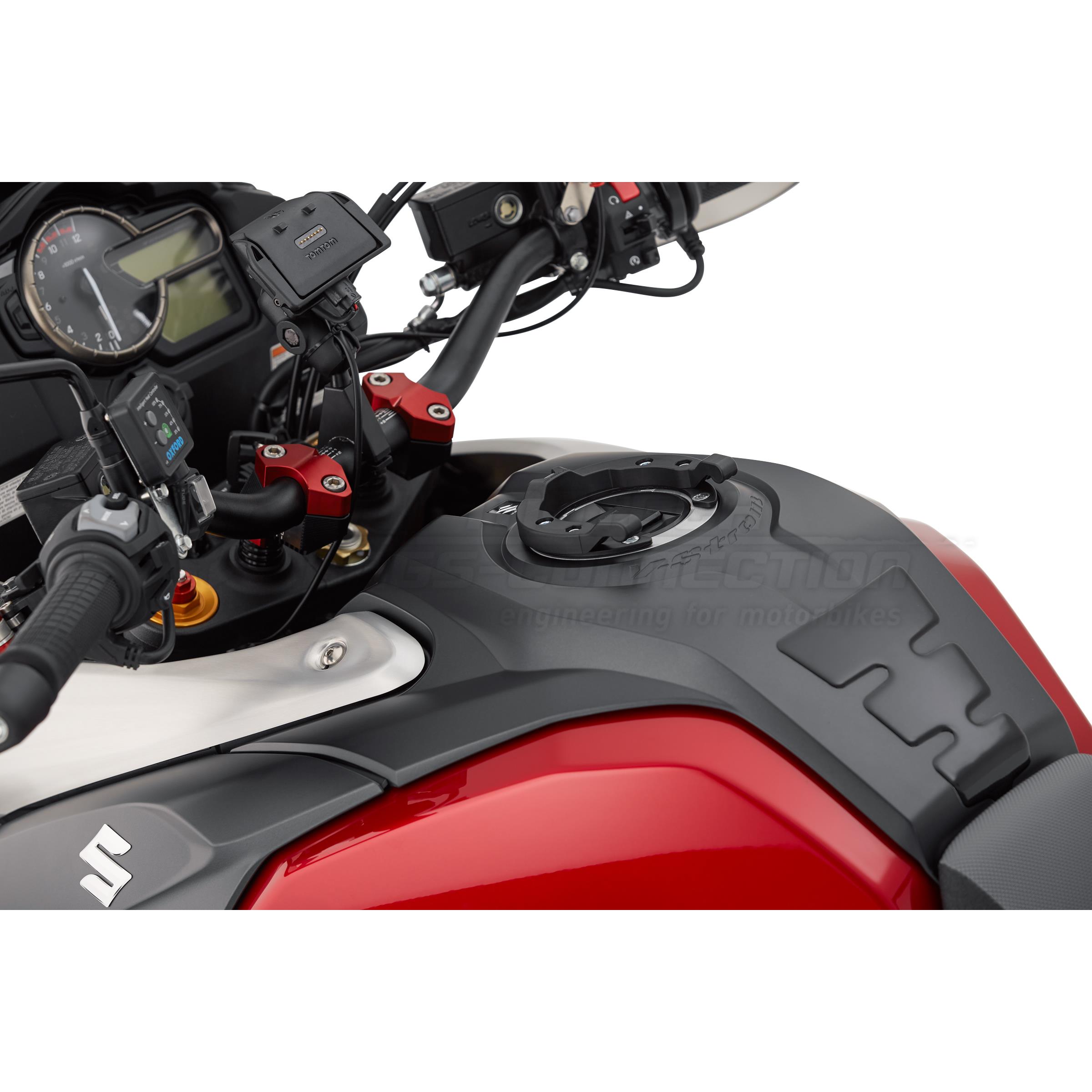 SW-MOTECH QUICK-LOCK Tankring Standard/ION schwarz 30300 spezial - Motorradzubehör - Motorradgepäck