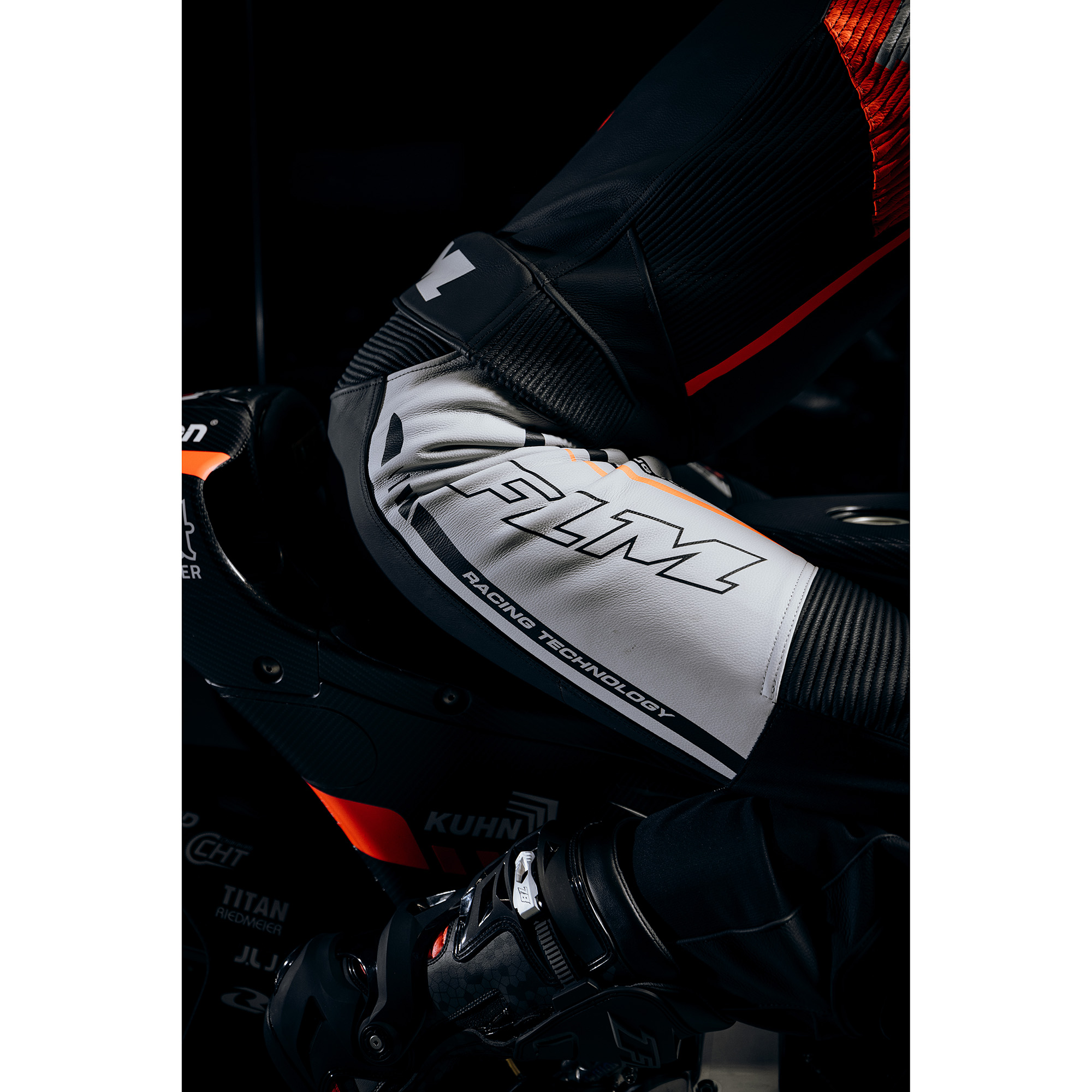 FLM-Le Mans GP Lederkombihose-1103451002002305