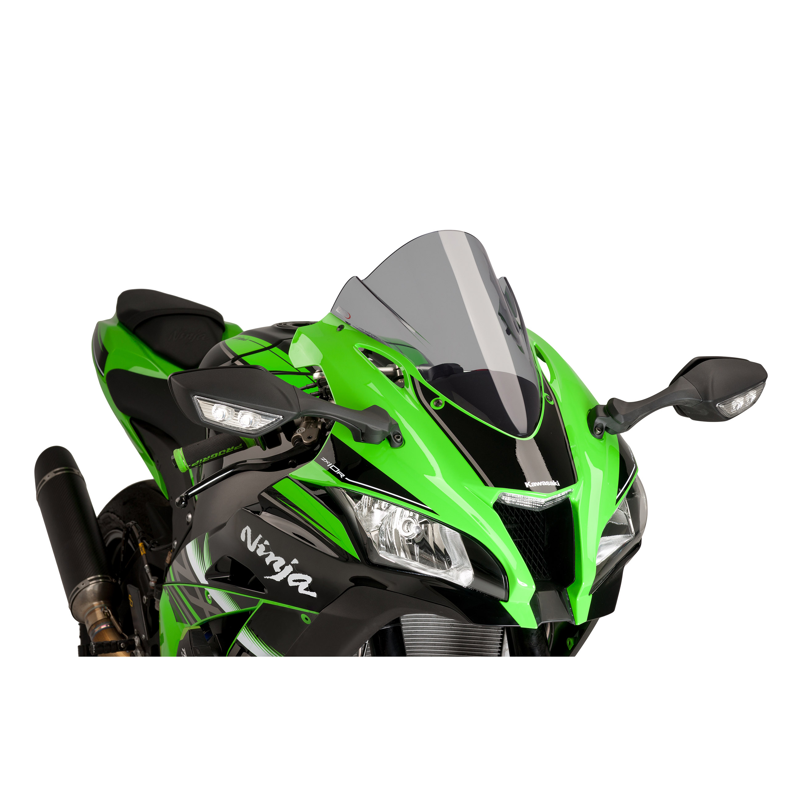 Puig Verkleidungsscheibe Z-Racer getönt für ZX-10 R/RR 2016-2020 - Motorradteile & Ersatzteile - Verkleidungen & Abdeckungen