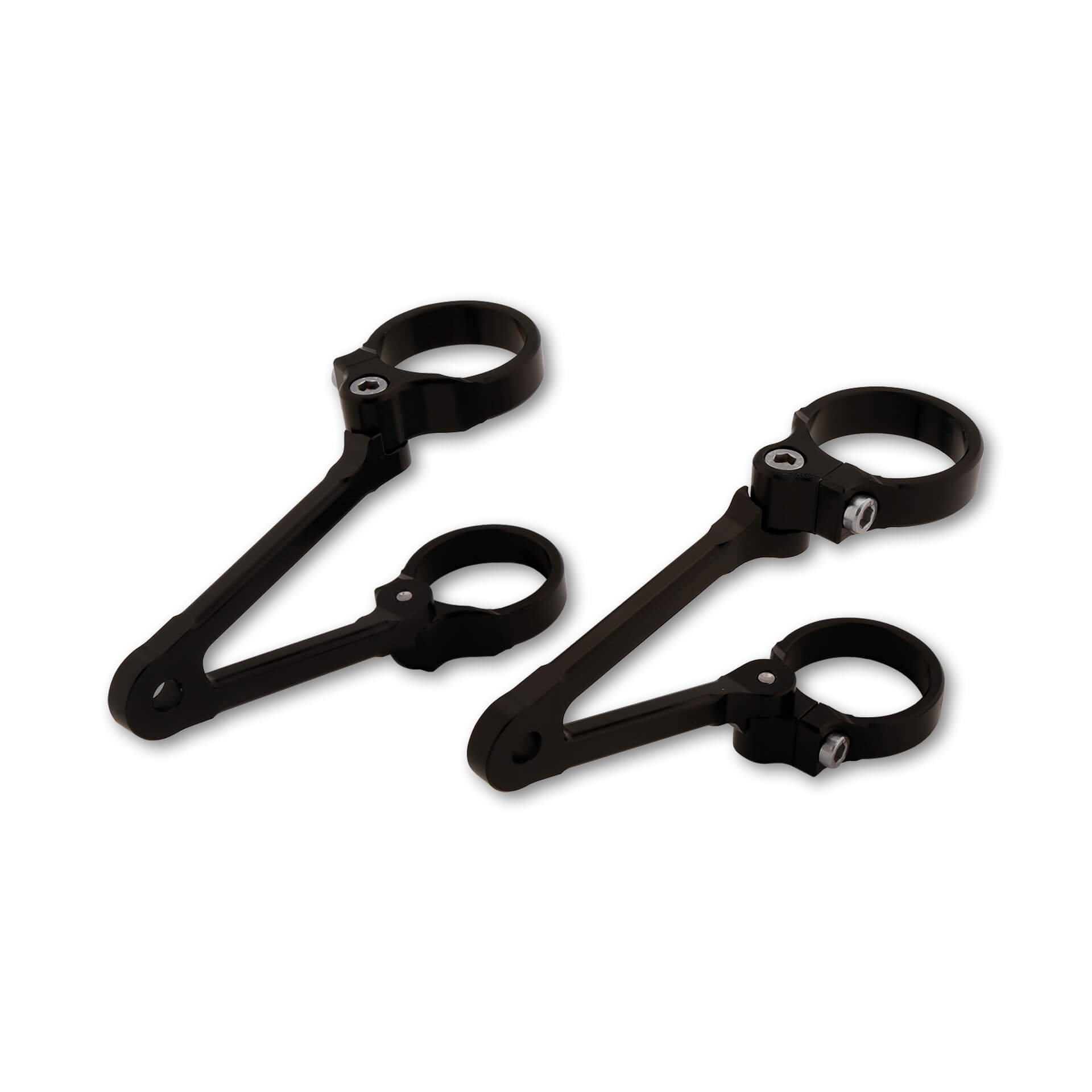 LSL Lampenhalter drehbar schwarz Ø41mm, 82mm - Motorradteile & Ersatzteile - Beleuchtung