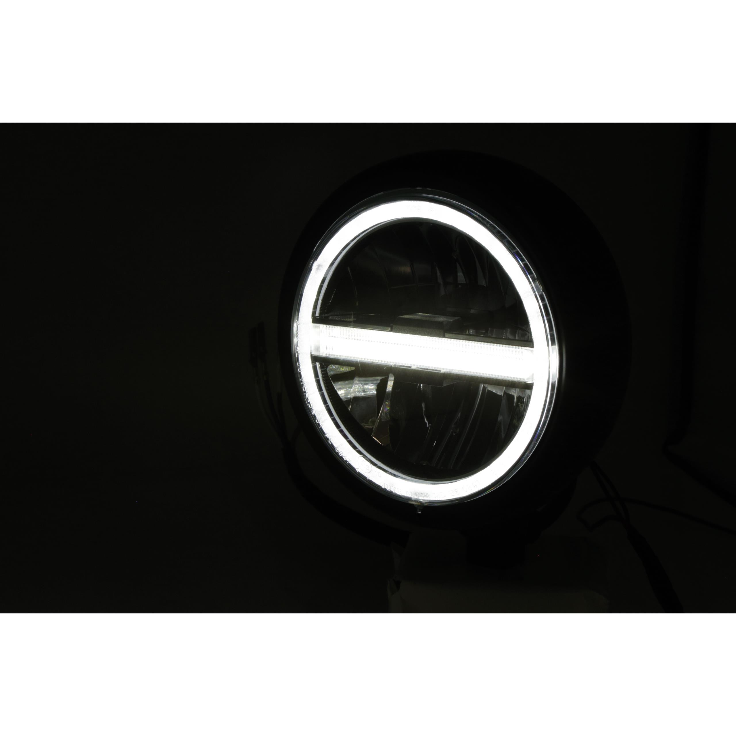 Highsider-LED Hauptscheinwerfer mit TFL Pecos Typ 6 Ø165mm-5733311033004501