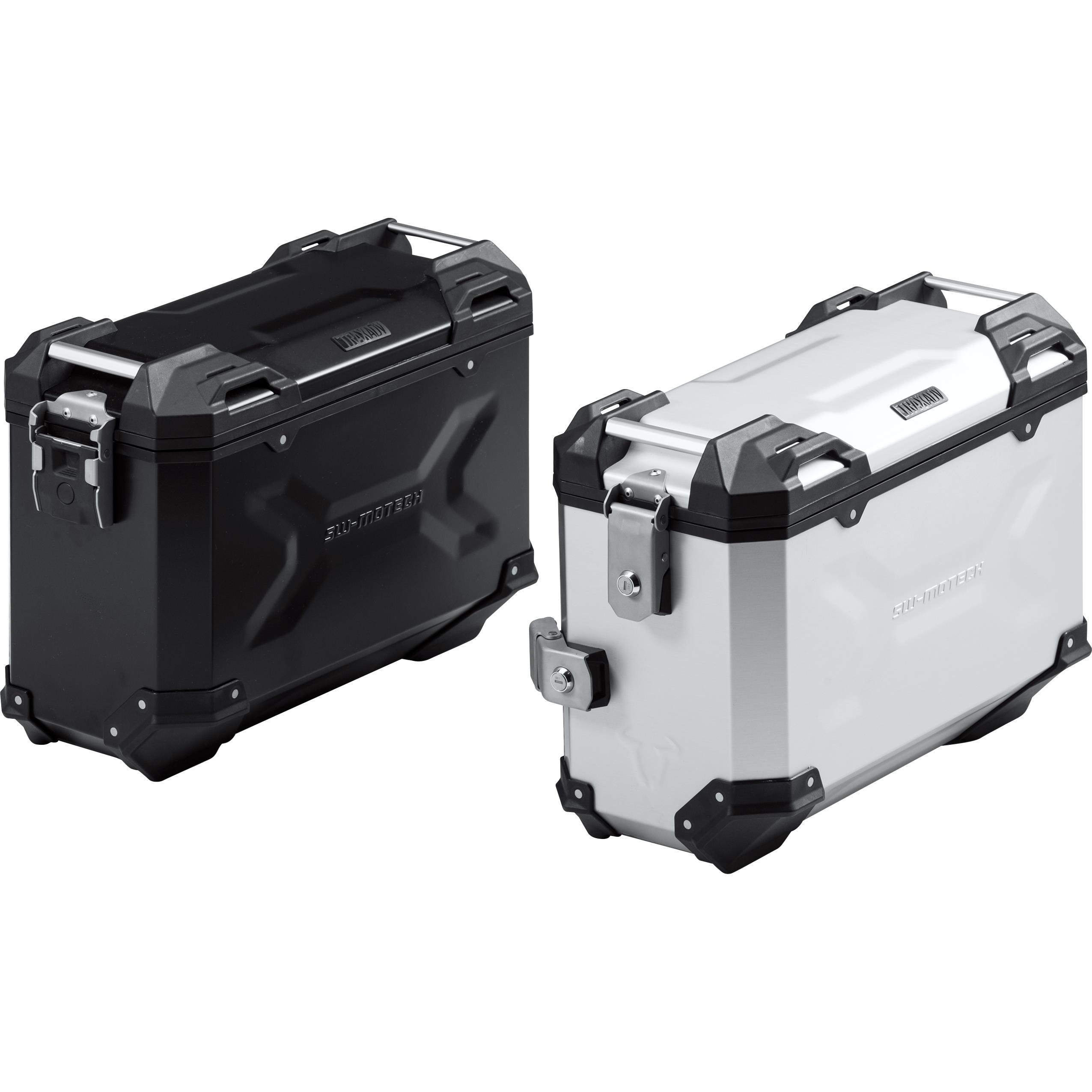 SW-MOTECH TraX® Adventure Alu Seitenkoffer M 37 Liter rechts schwarz - Motorradzubehör - Motorradgepäck