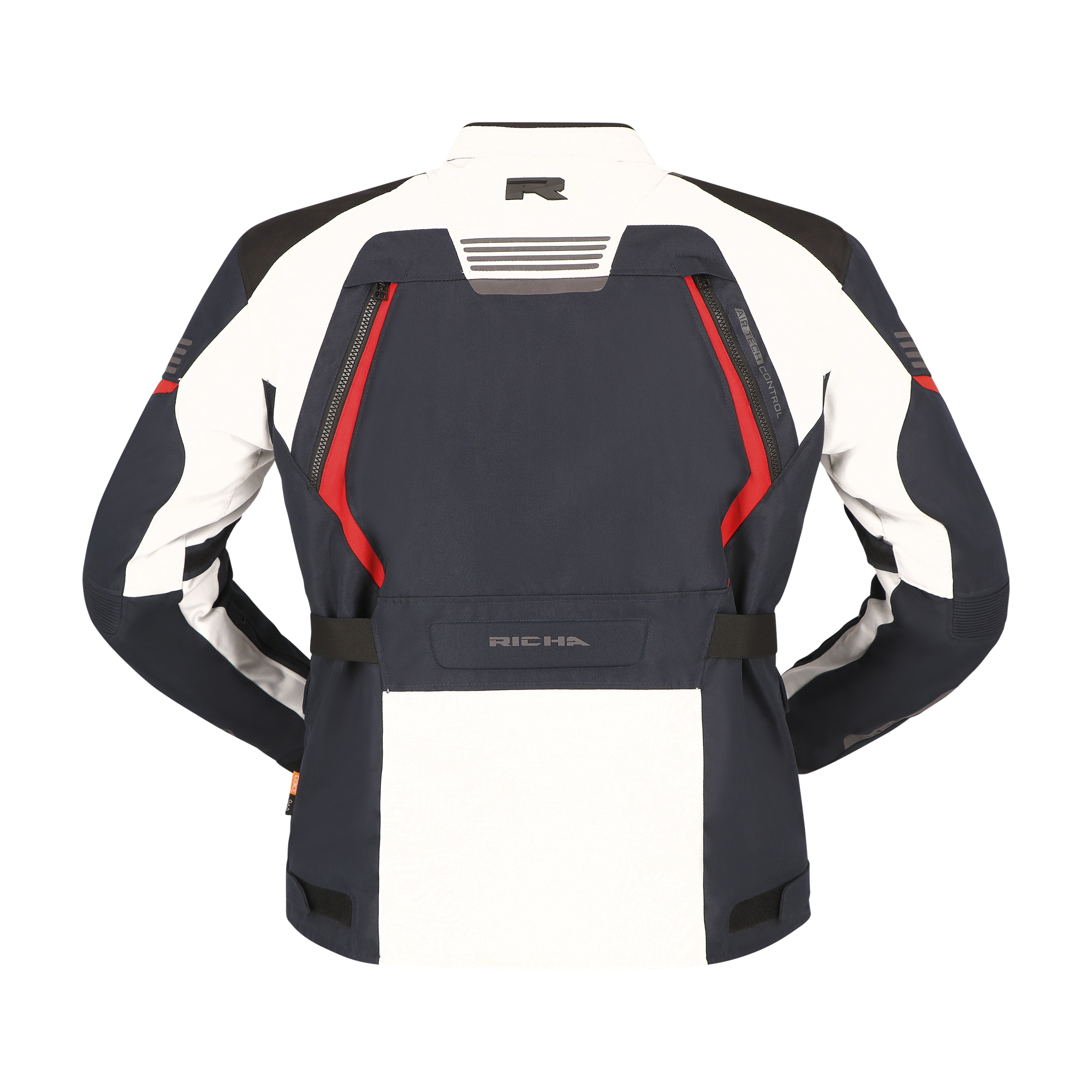 Richa-Phantom 3 Textiljacke navy/hellgrau/rot 3XL-0000886999104013