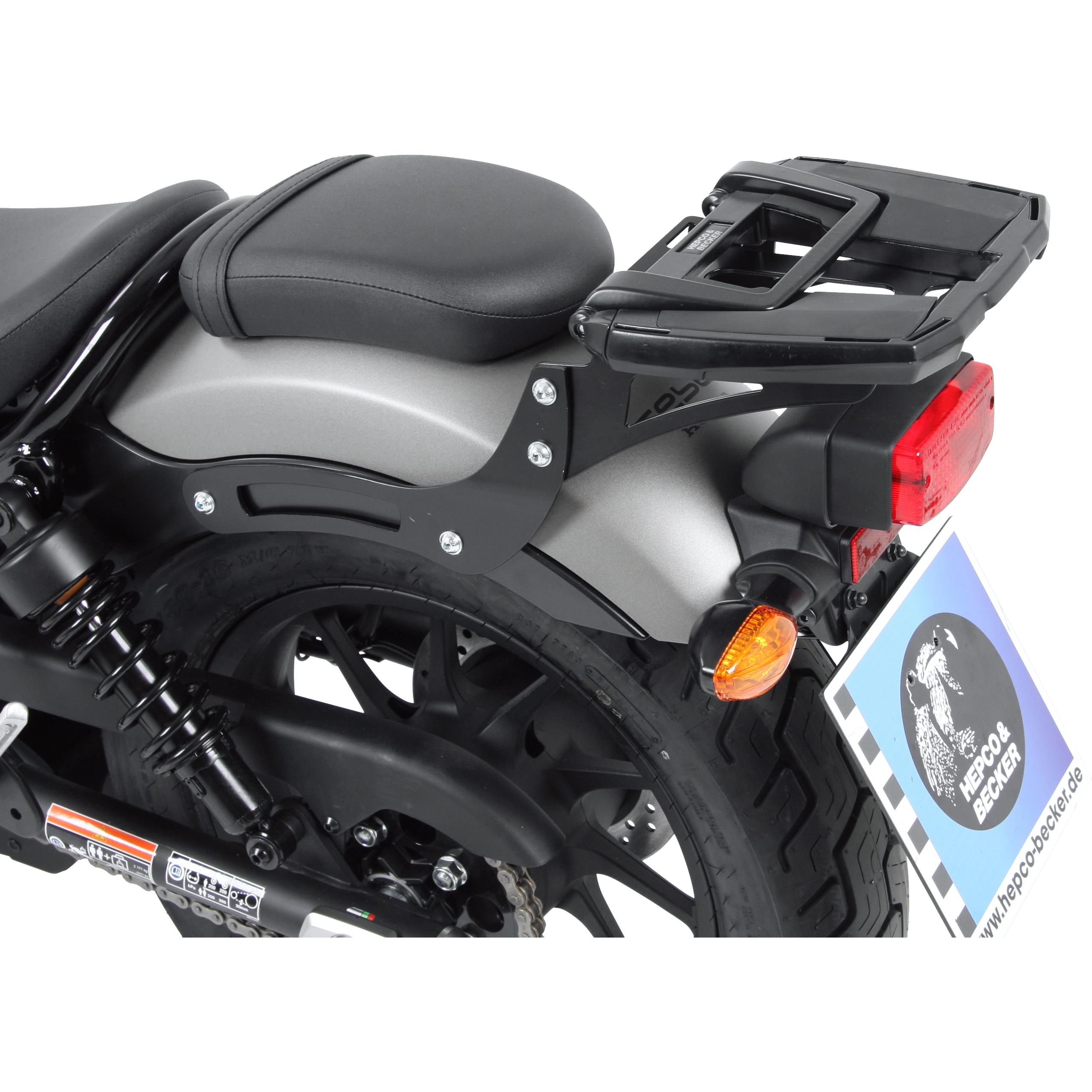 Hepco & Becker Gepäckträger Easyrack schwarz für Honda CMX 500 Rebel - Motorradzubehör - Motorradgepäck