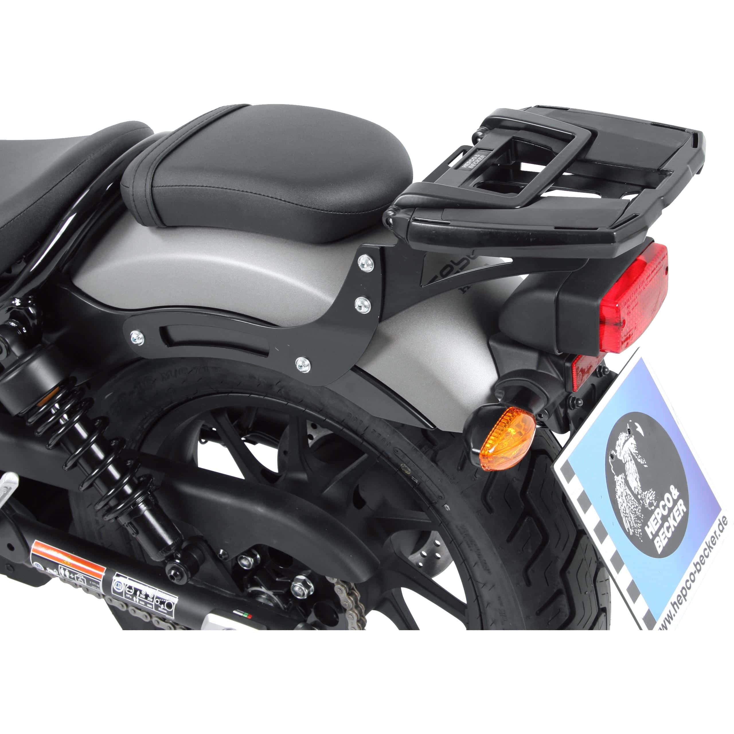 Hepco & Becker Gepäckträger Easyrack schwarz für Honda CMX 500 Rebel - Motorradzubehör - Motorradgepäck