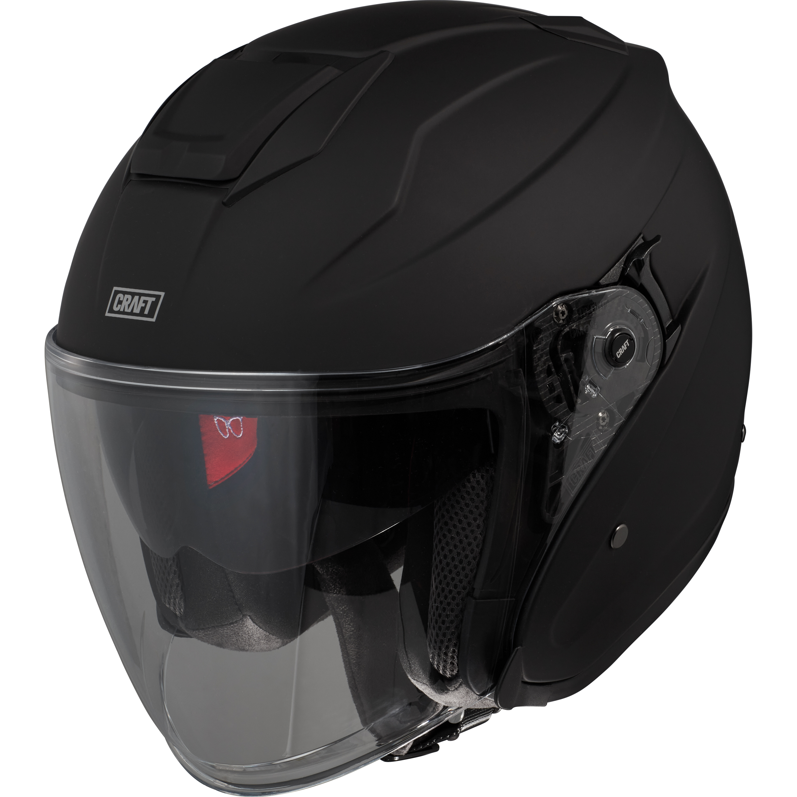Craft Fiberglas Jethelm Comfort SV mattschwarz S - Helme & Brillen - Lifestyle Helme & Brillen