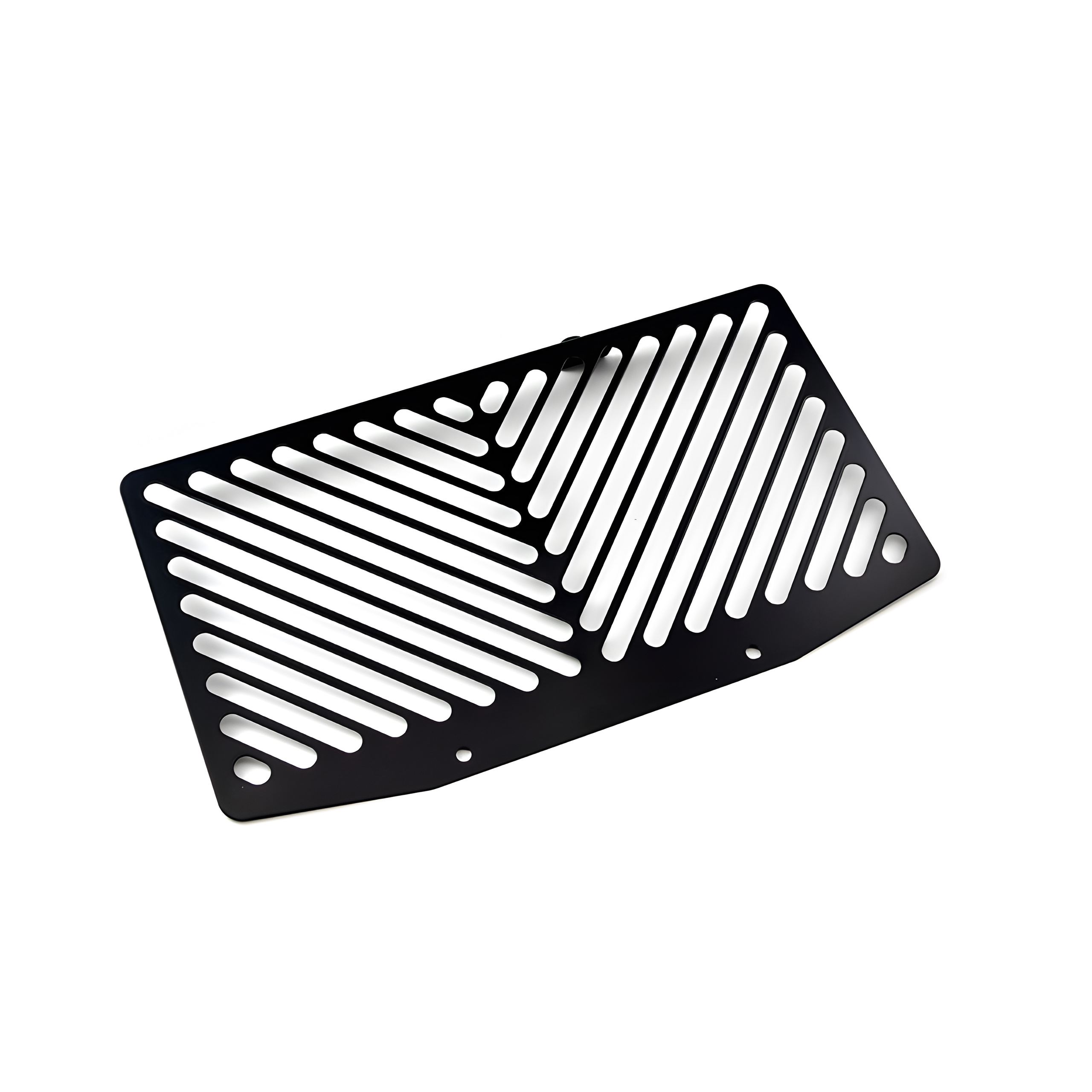 Zieger Kühlerabdeckung Clean schwarz für KLE 650 Versys 2010-2014 - Motorradteile & Ersatzteile - Verkleidungen & Abdeckungen