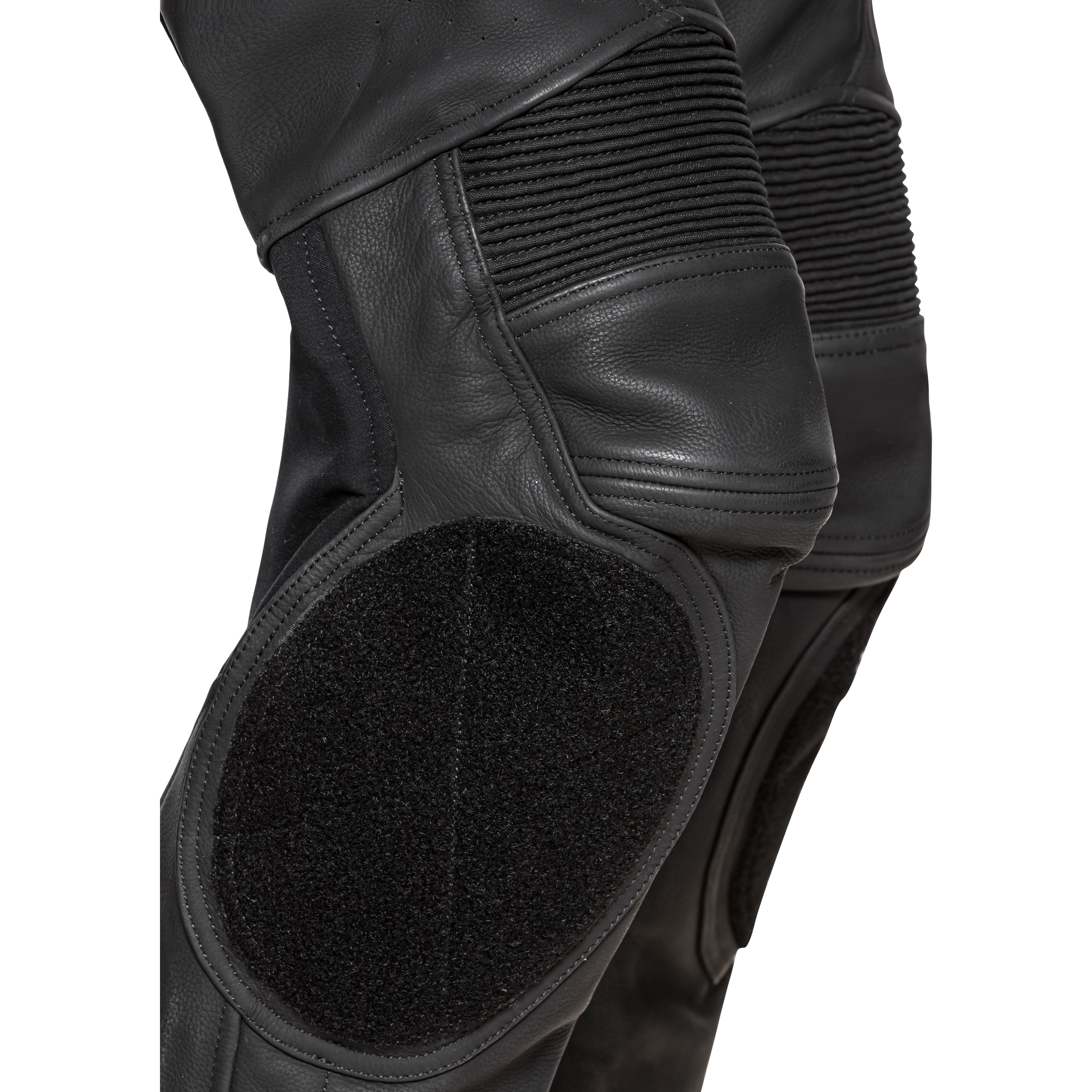 FLM-Brooklands Lederkombihose schwarz 48-1109631002001305