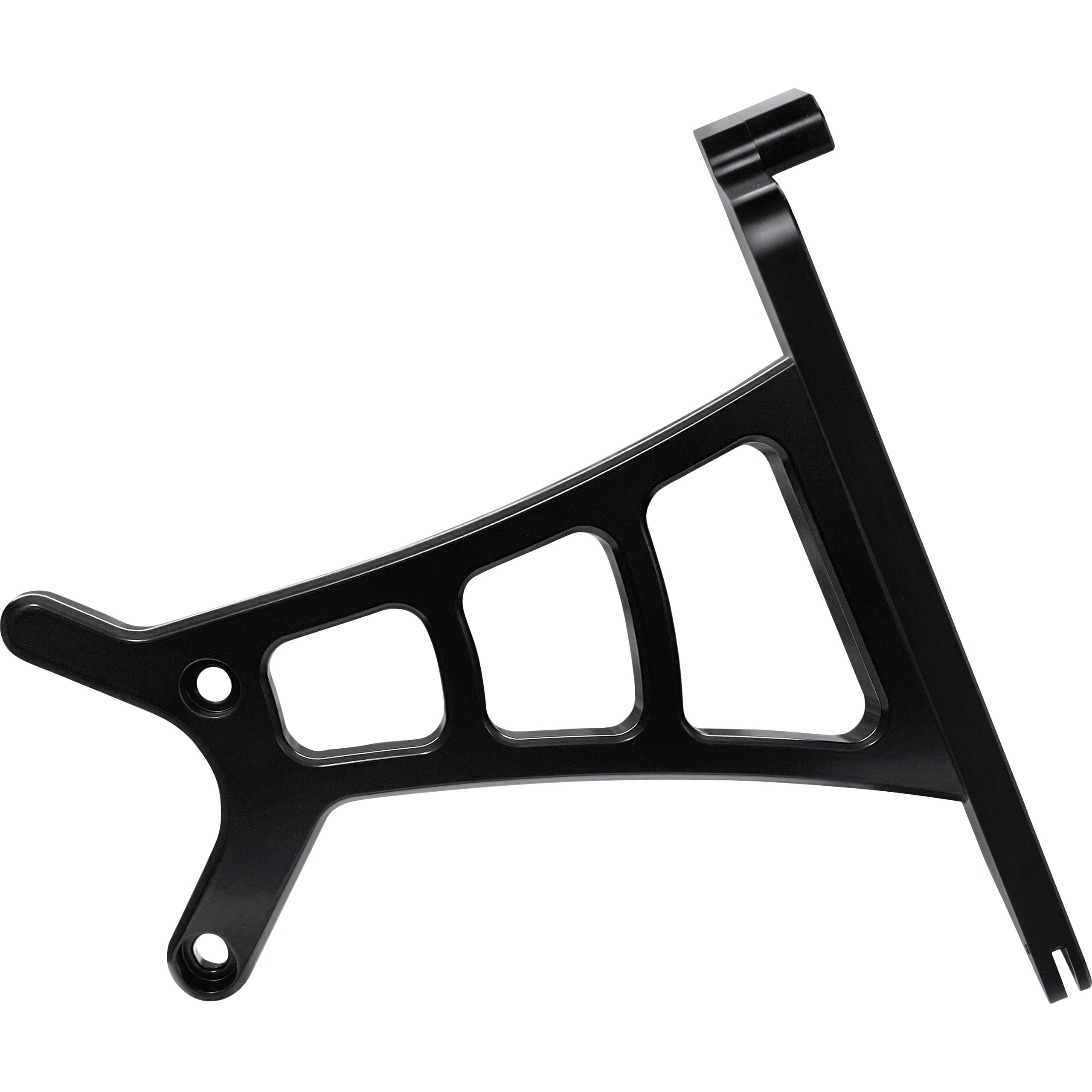 HeinzBikes seitlicher Kennzeichenhalter CH 180mm schwarz HBSKZ-RH-CH - Motorradteile & Ersatzteile - Anbauteile