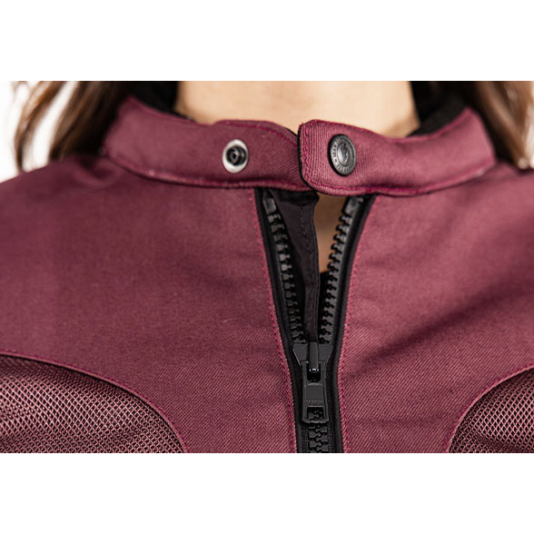 John Doe-Aero Mesh Damen Jacke bordeaux-0001074005022