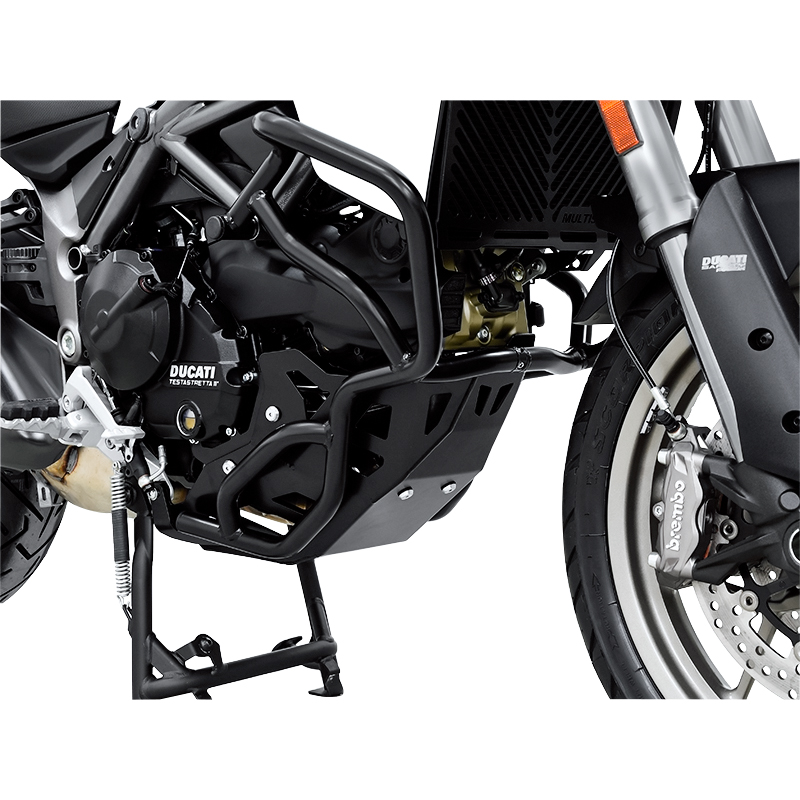 Zieger Motorschutz Alu schwarz für Ducati Multistrada 950 - Motorradteile & Ersatzteile - Verkleidungen & Abdeckungen