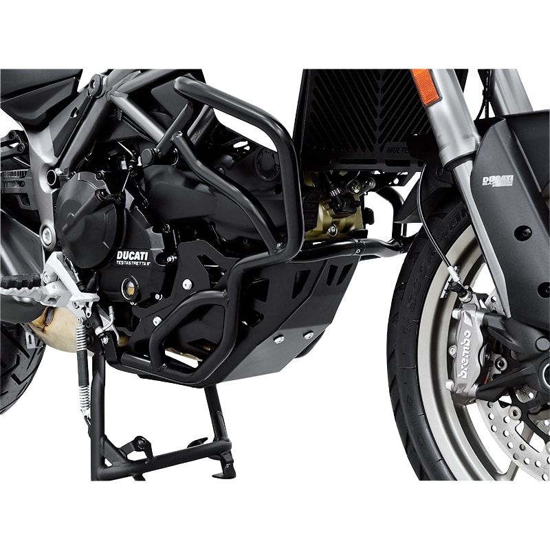 Zieger Motorschutz Alu schwarz für Ducati Multistrada 950 - Motorradteile & Ersatzteile - Verkleidungen & Abdeckungen