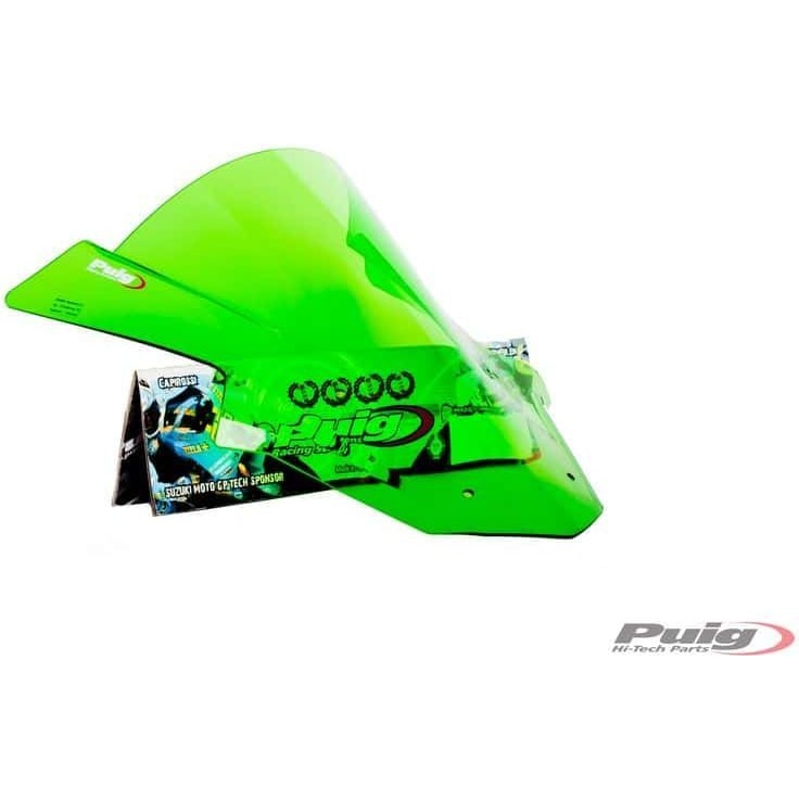 Puig Z-Racingscheibe grün für Kawasaki ZX-10 R 2011-2015 - Motorradteile & Ersatzteile - Verkleidungen & Abdeckungen