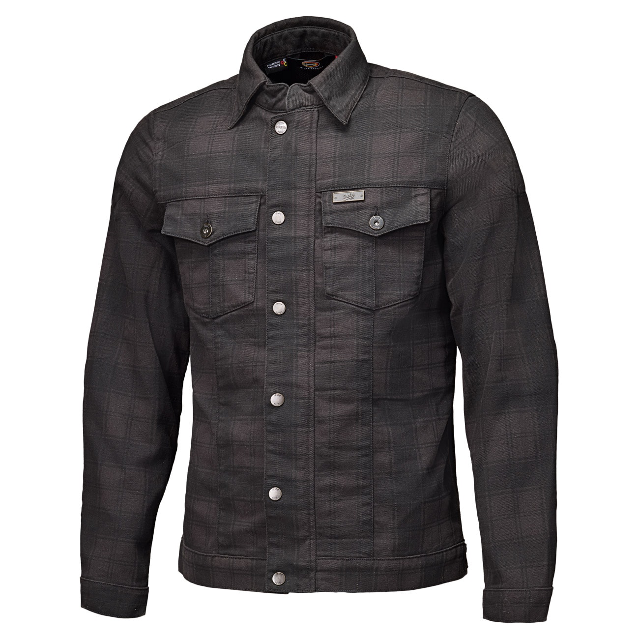 Held-Woodland Hemd schwarz/grau 5XL-2406021999048015