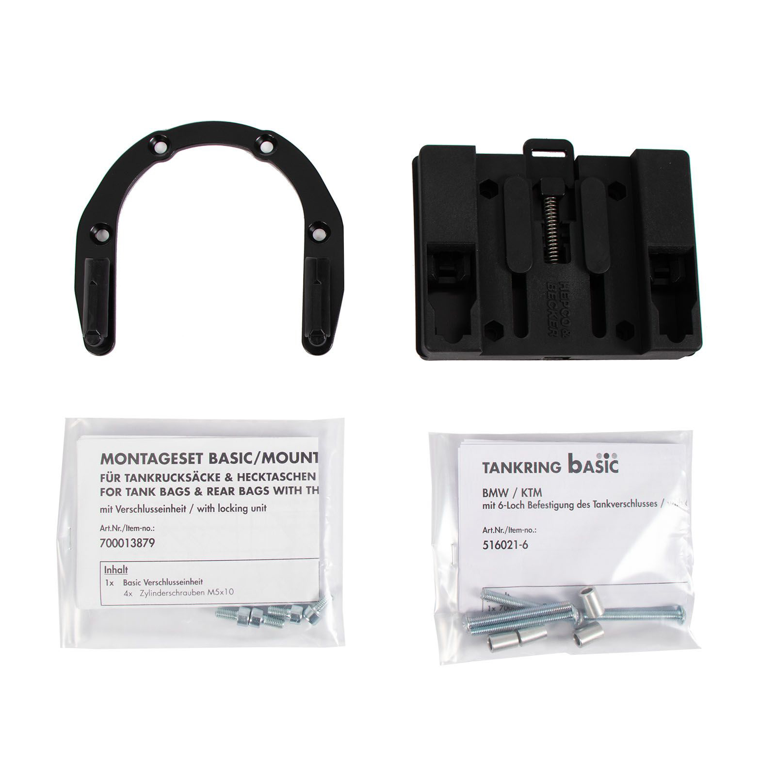 Hepco & Becker Tankring Lock-it Basic für BMW F 800 GS 2024- - Motorradzubehör - Motorradgepäck