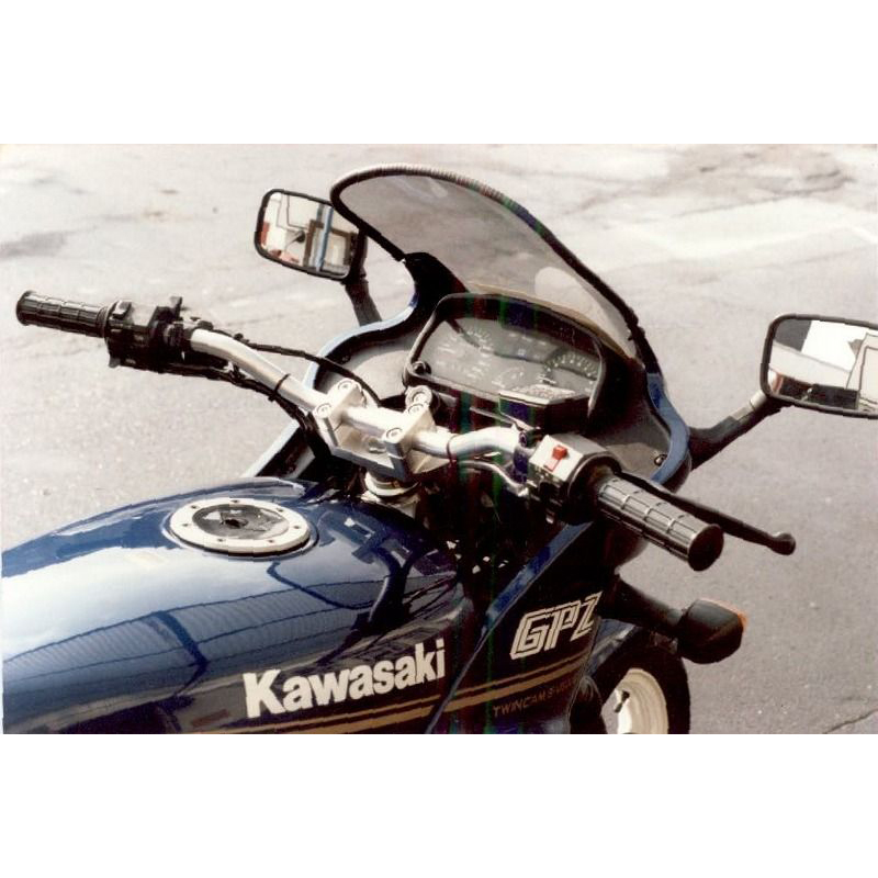 LSL Lenkerumbau Superbike-Kit 22mm für Kawasaki GPZ 500 S 88-93 - Motorradteile & Ersatzteile - Lenker, Griffe & Hebel