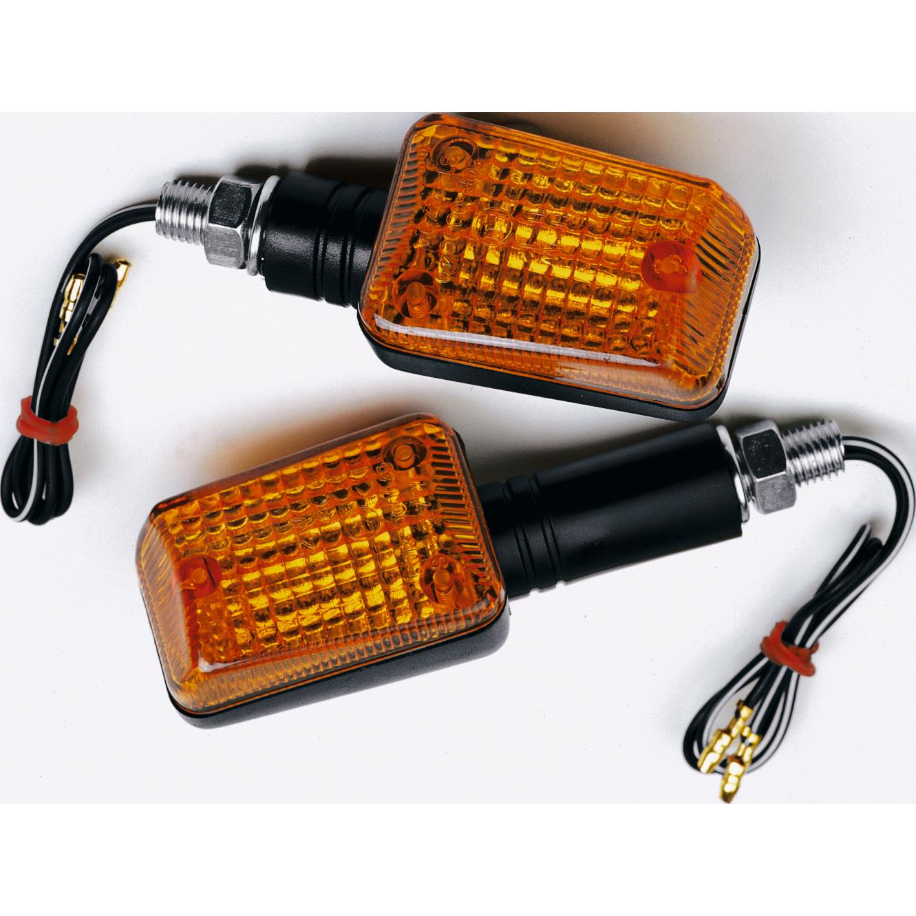 Hashiru-Blinker ST03 12V/H21 M10 kurz schwarz-5018341021002200