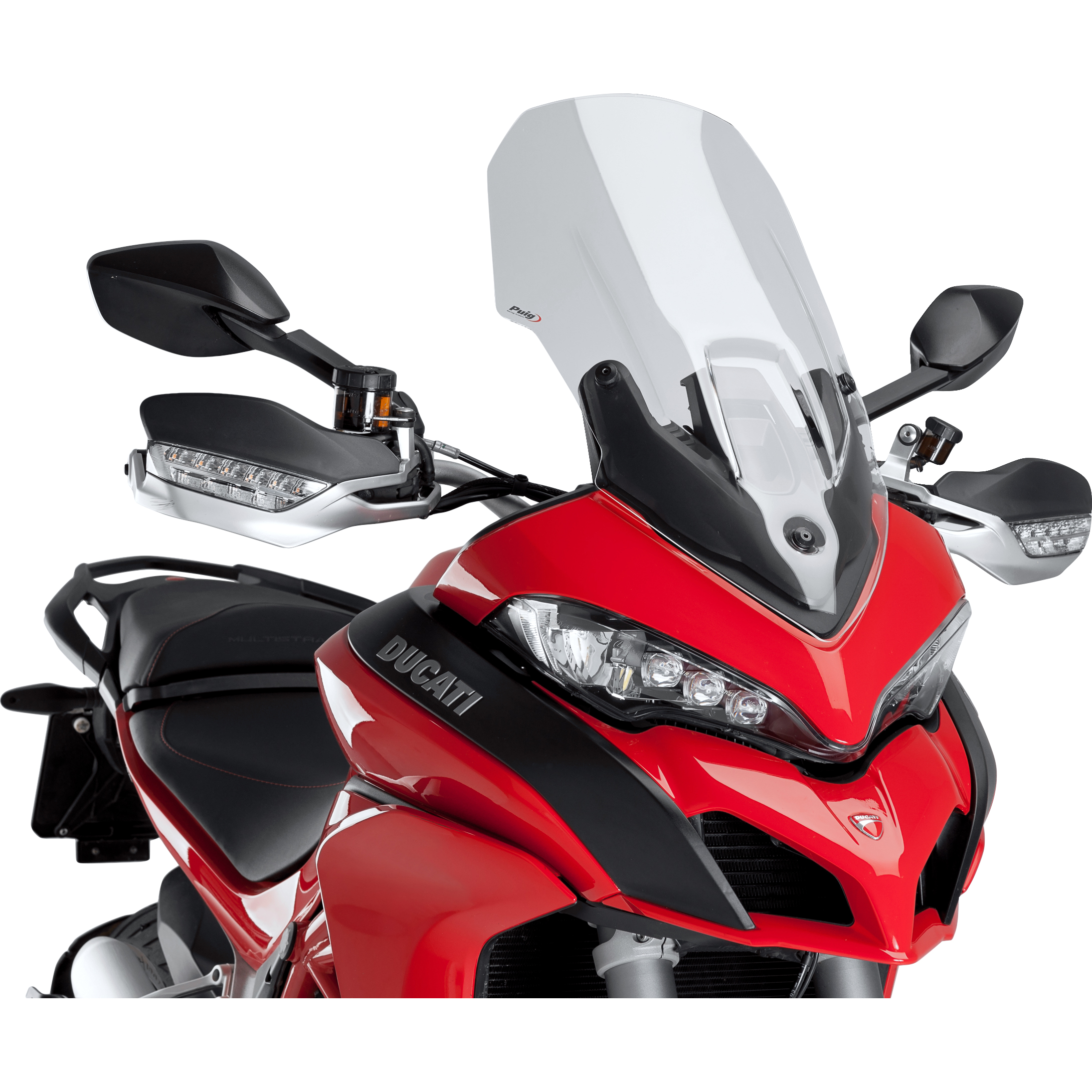 Puig Tourenscheibe klar für Ducati Multistrada 950/1200/1260 - Motorradteile & Ersatzteile - Anbauteile