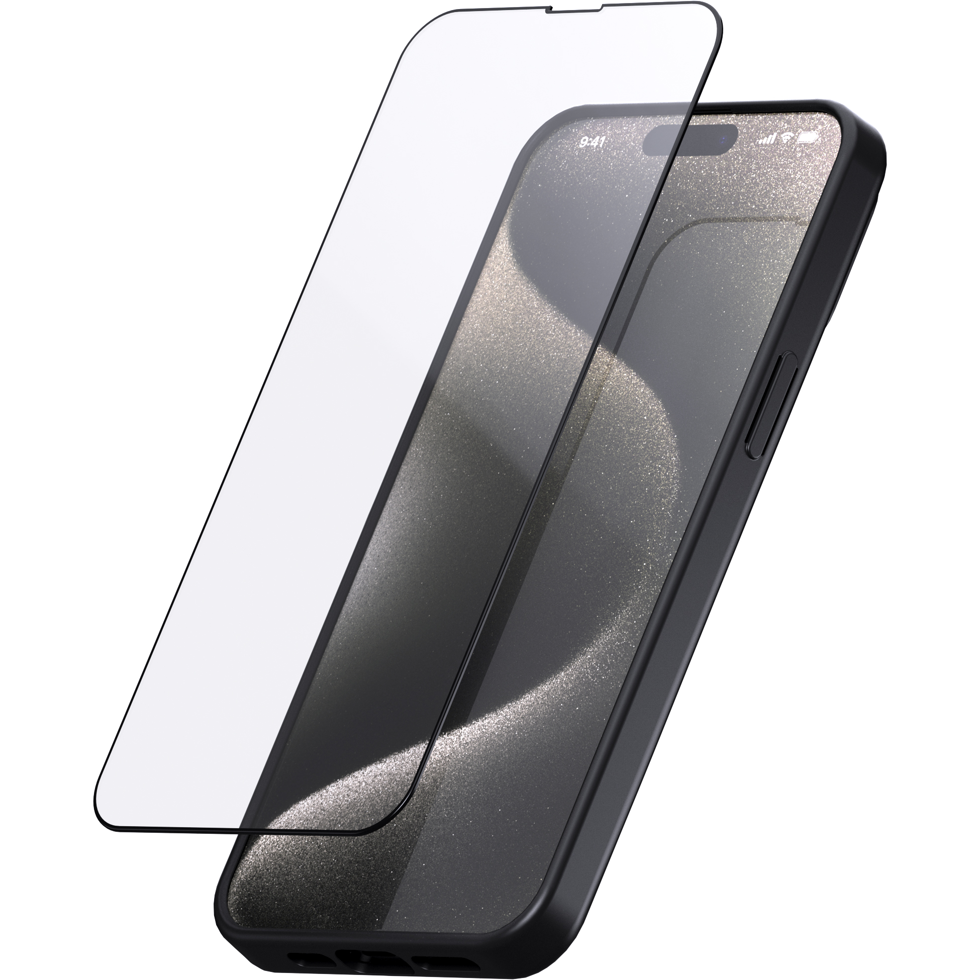 SP Connect Glass Screen Protektion für iPhone 15 Pro Max - Motorradzubehör - Multimedia