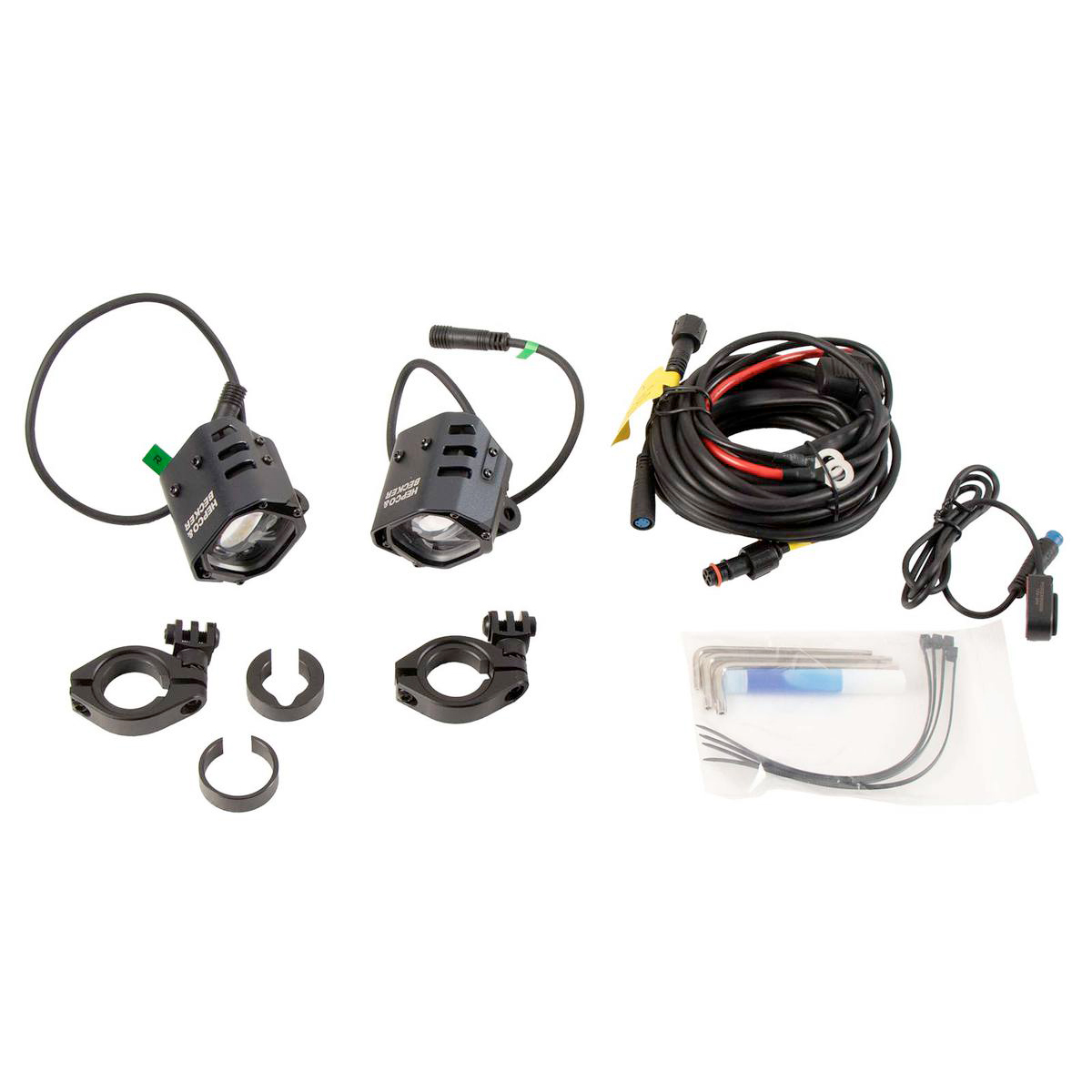 Hepco & Becker LED Zusatzscheinwerferpaar Nova für 18-25 mm Rohre