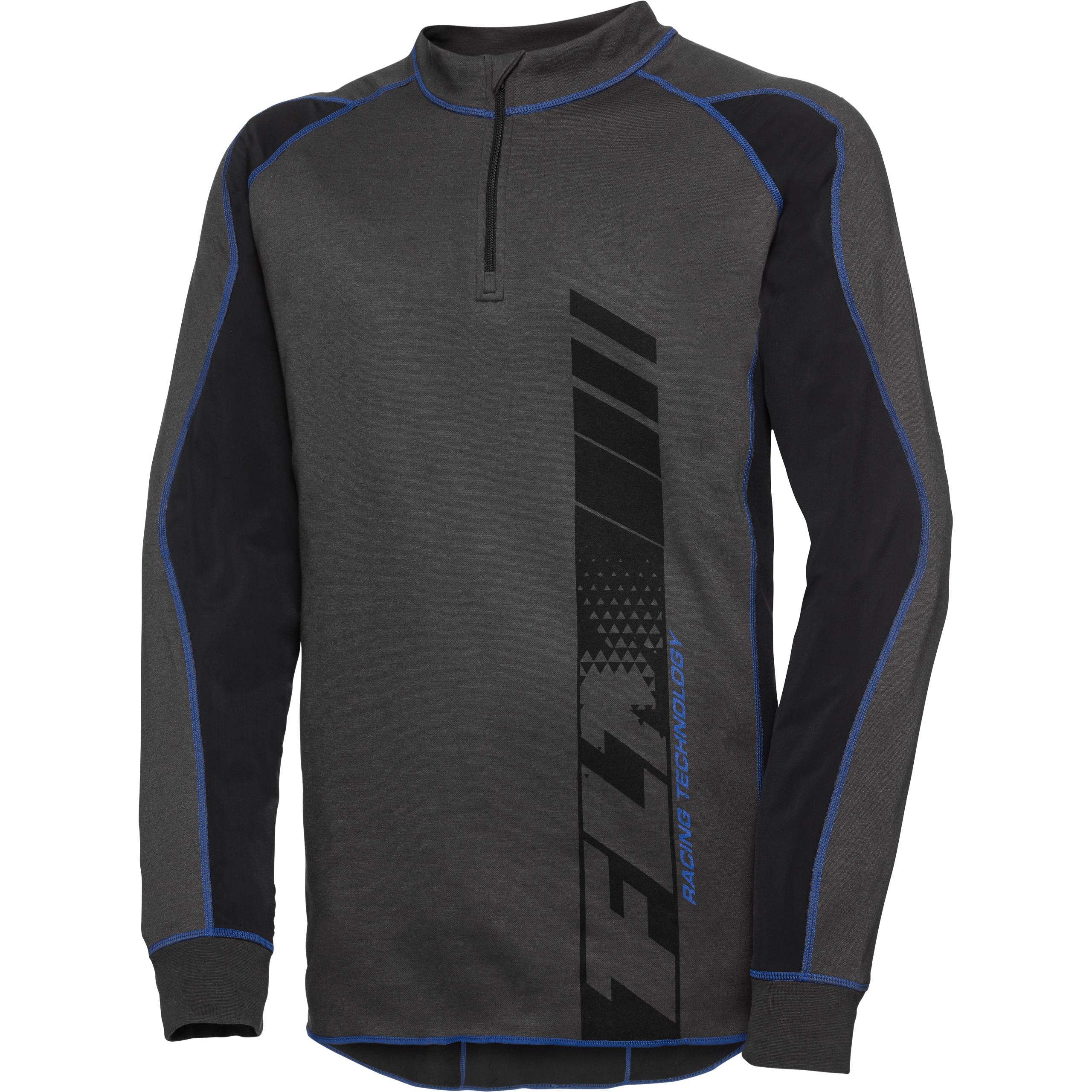 Base layer FLM functional shirt with Thermolite 1.0 black