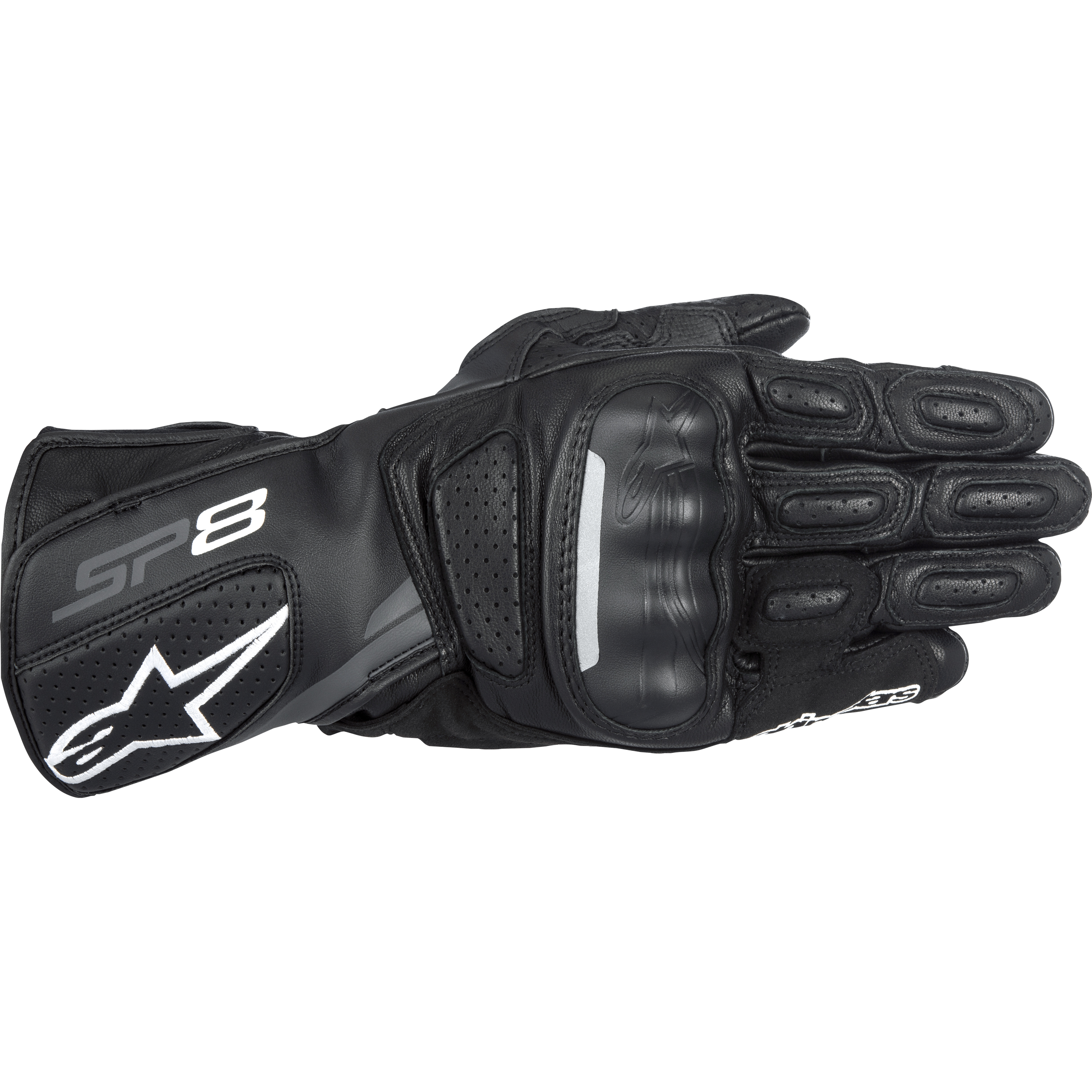 Alpinestars-SP-8 V2 Handschuh schwarz/grau XXL-3107411007007012