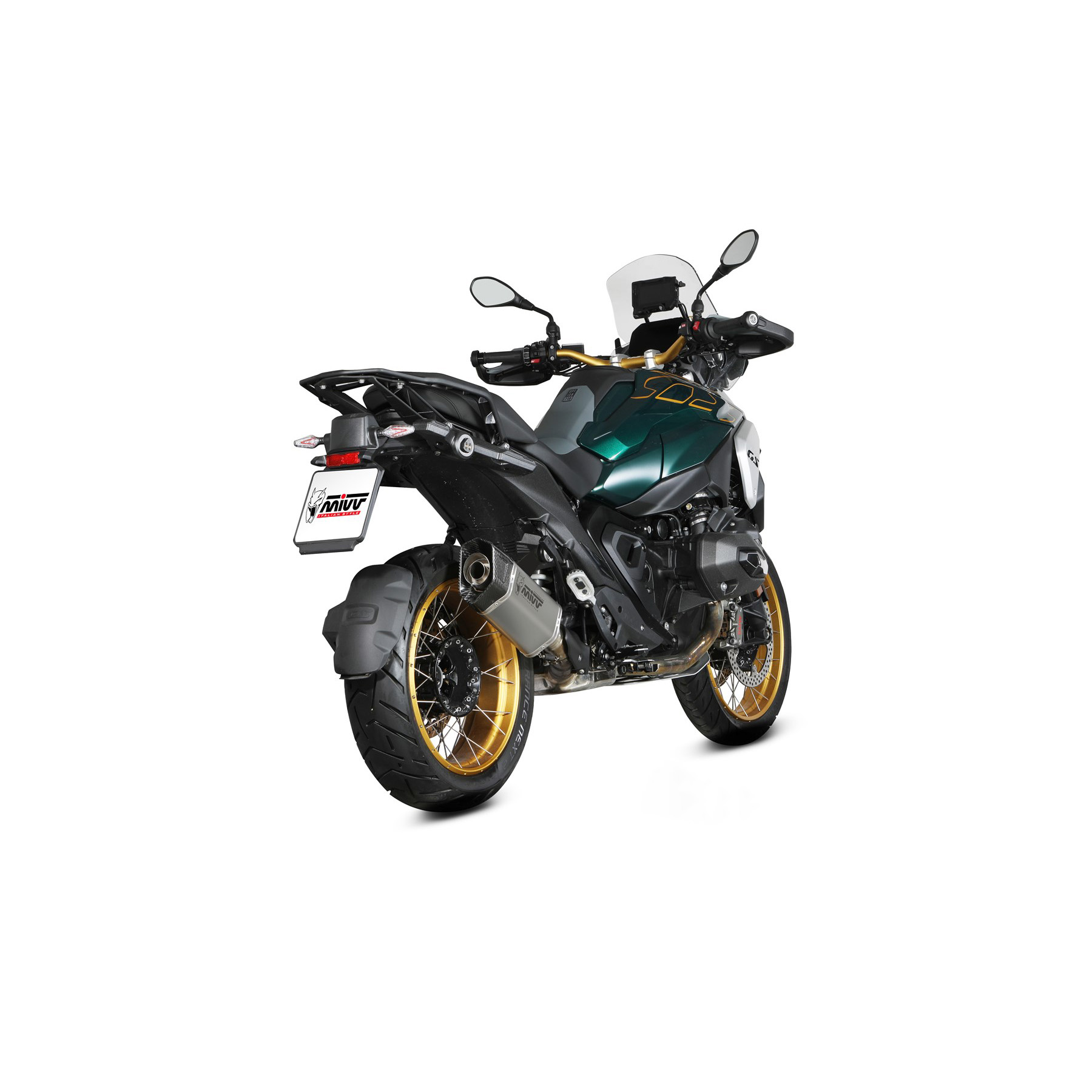 MIVV Auspuff SR-1 Titan/Carbon für BMW R 1300 GS
