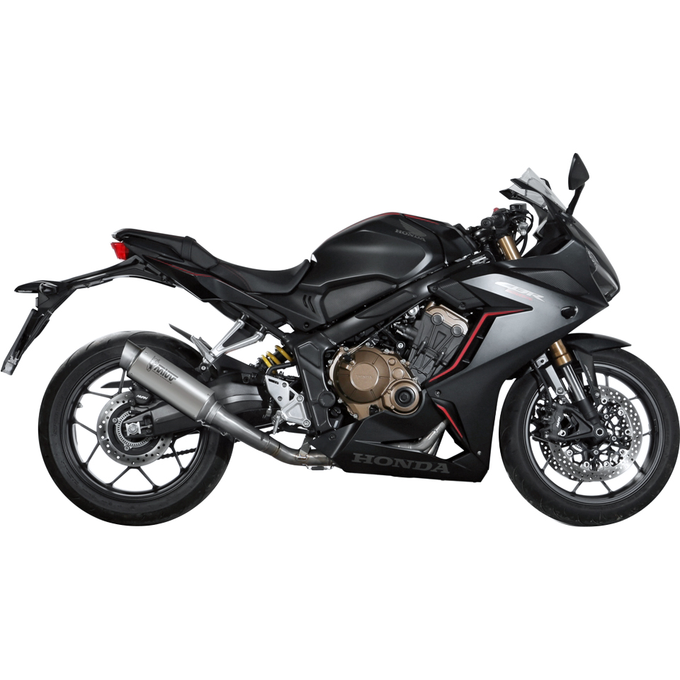 MIVV GP Pro Auspuff H.072.K6P 4-1 Titan für CB/CBR 650 R 2019- - Motorradteile & Ersatzteile - Auspuff