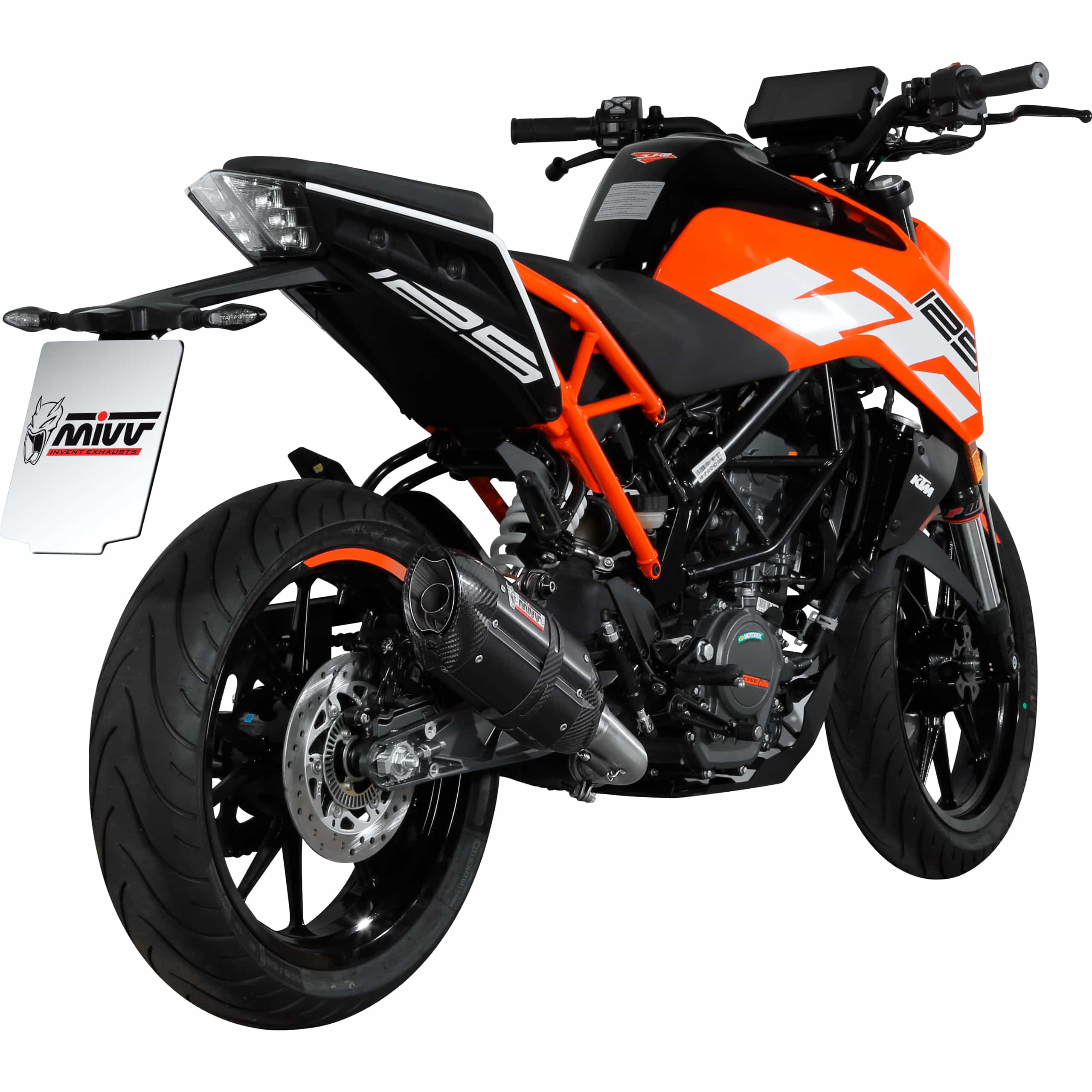MIVV Suono exhaust black KT.019.L9 for KTM Duke/RC 125/390 E4