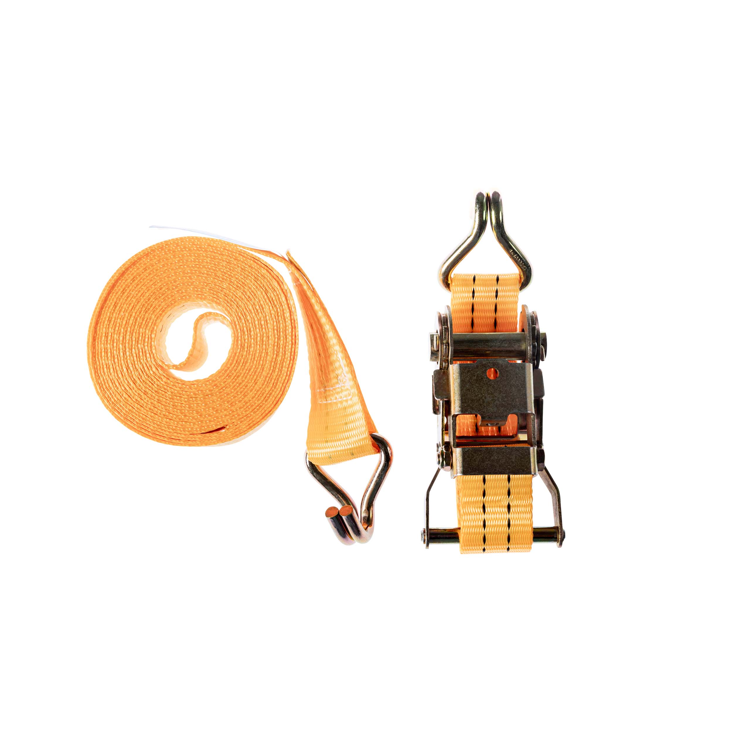 WGB Basic Haken-Spanngurt 38mm mit Ratsche 10 kN (210 kg) 6 Meter - Motorradzubehör - Transport
