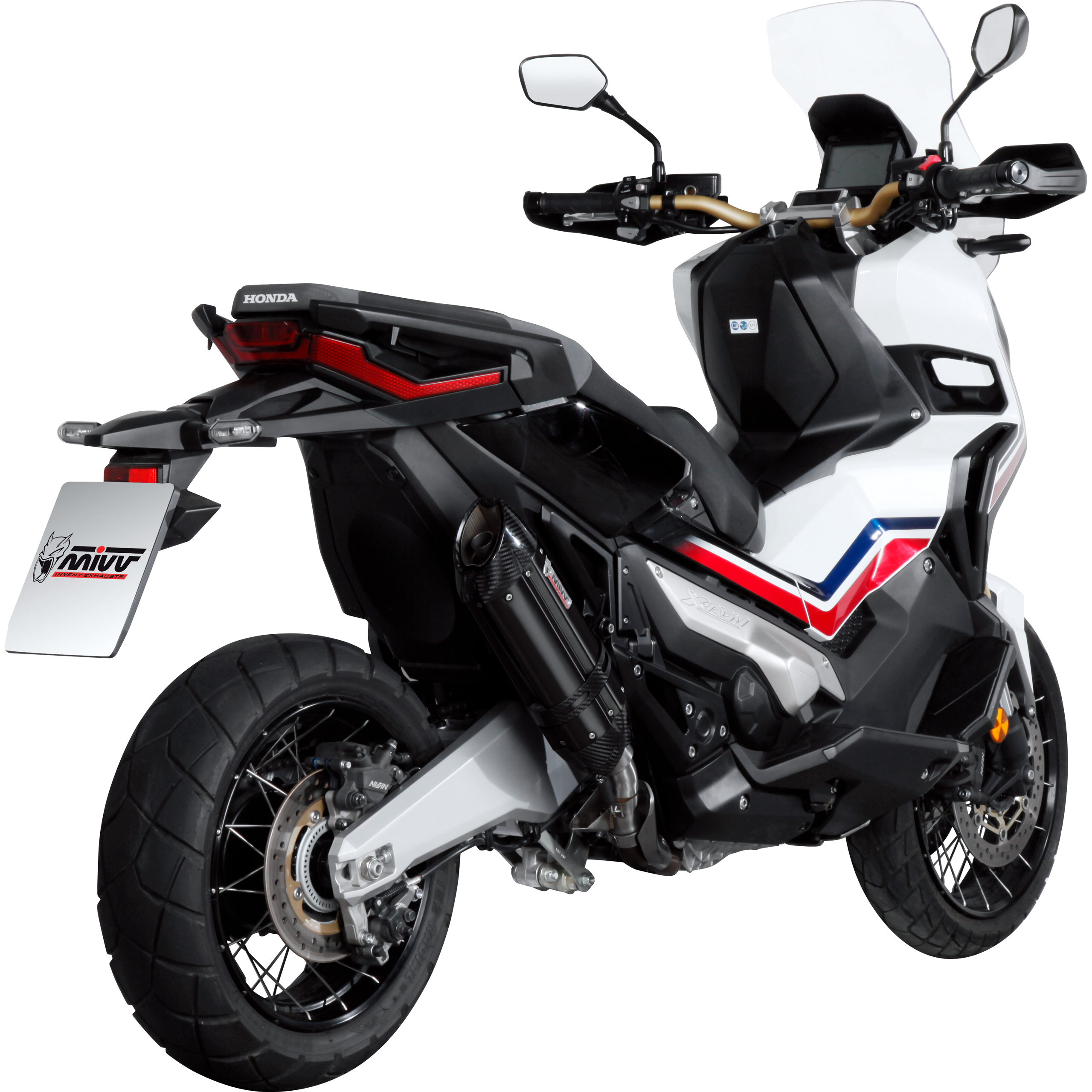 MIVV Suono Auspuff schwarz H.066.L9 für Honda X-ADV 750 - Motorradteile & Ersatzteile - Auspuff