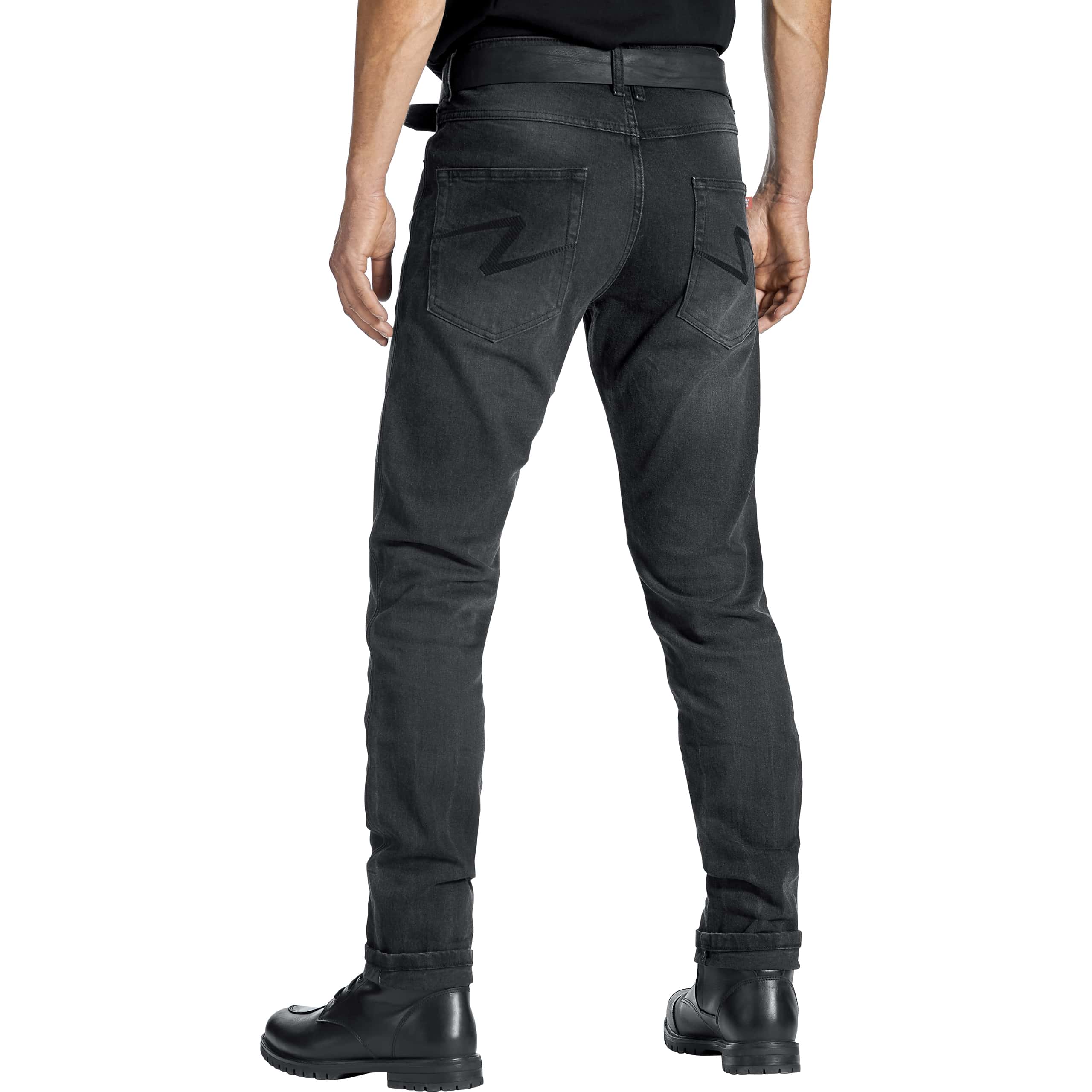 Pando Moto-Robby Slim Motorradjeans schwarz-2100761999001