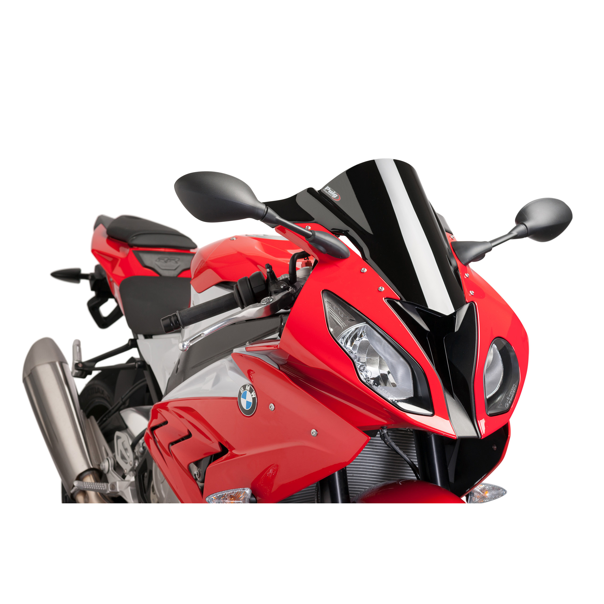 Puig Verkleidungsscheibe Z-Racer schwarz für S 1000 RR 2015-2018 - Motorradteile & Ersatzteile - Verkleidungen & Abdeckungen