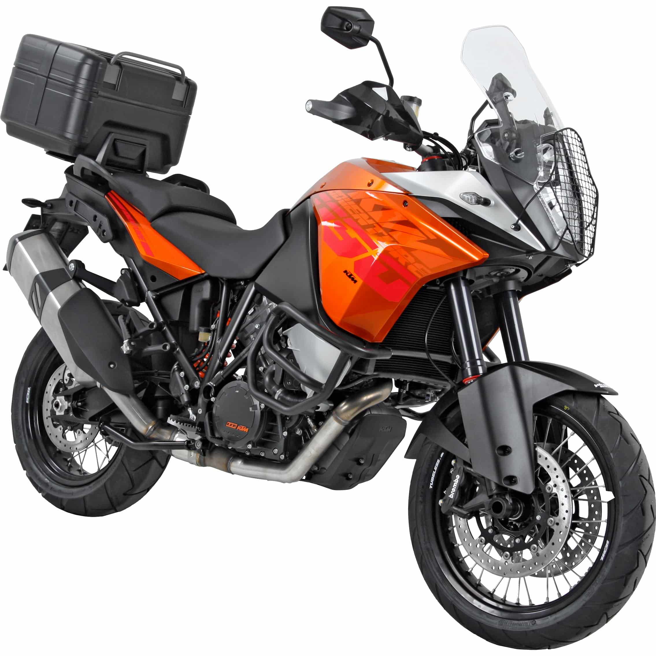 Hepco & Becker Alurack Gepäckbrücke schwarz für KTM 1090 Adventure - Motorradzubehör - Motorradgepäck