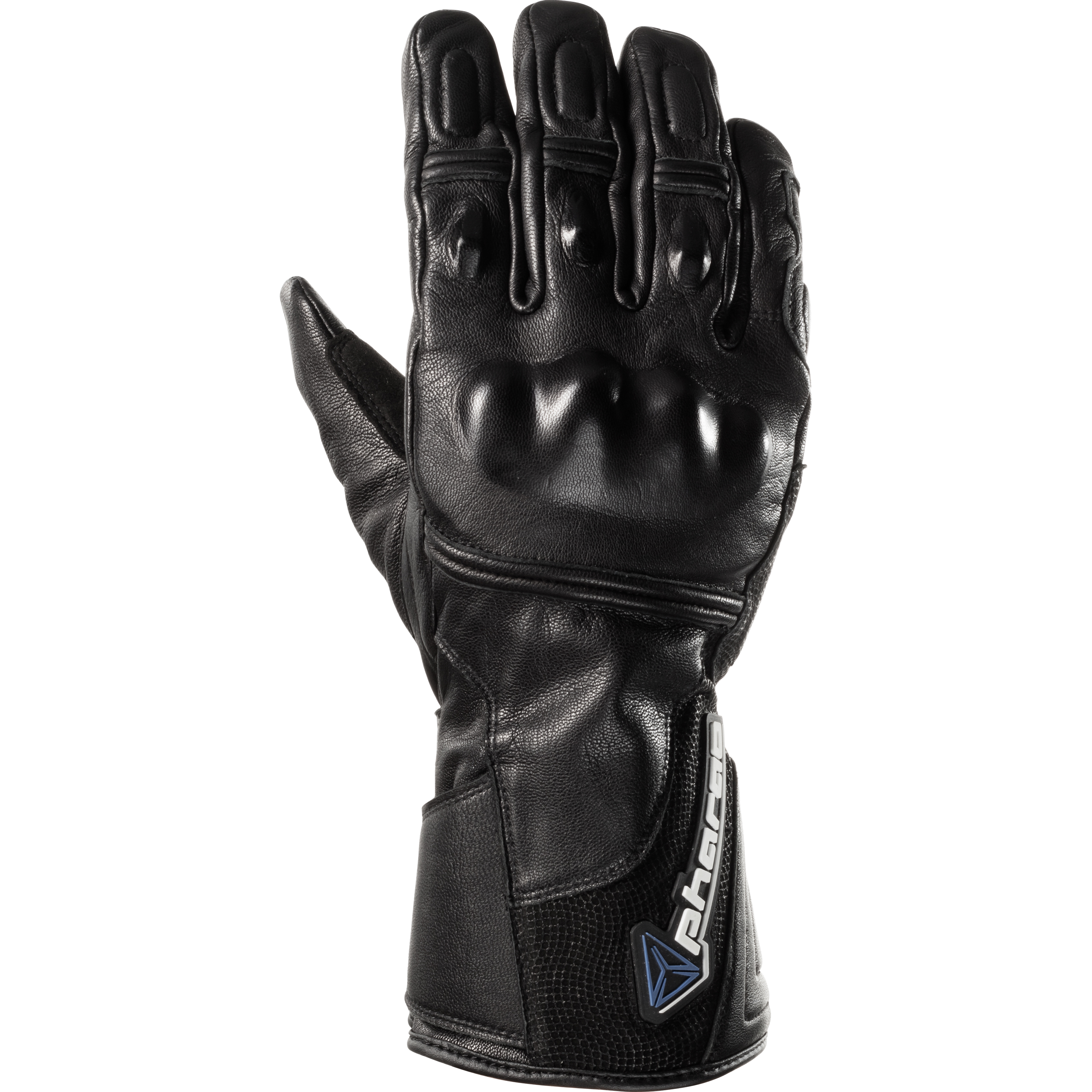 Pharao Delta WP Lederhandschuh lang schwarz (lange Finger) 8 - Motorradbekleidung - Motorradhandschuhe