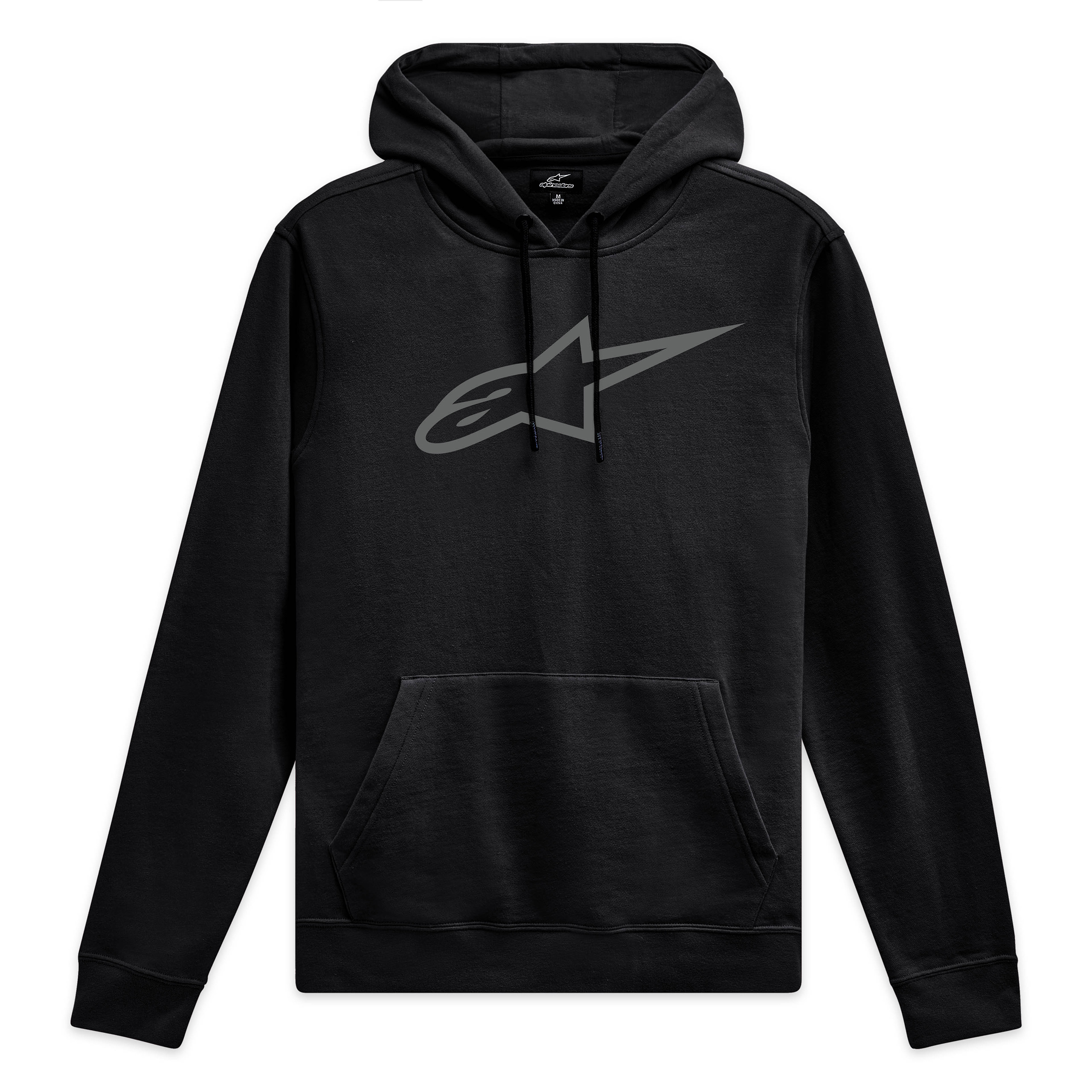 Alpinestars Ageless V3 Hoodie schwarz/grau L - Motorradbekleidung - Sport Motorradbekleidung