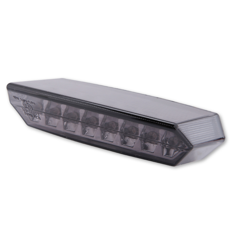 HIGHSIDER smart Rücklicht LED Boston 110x27x62mm getönt - Motorradteile & Ersatzteile - Beleuchtung