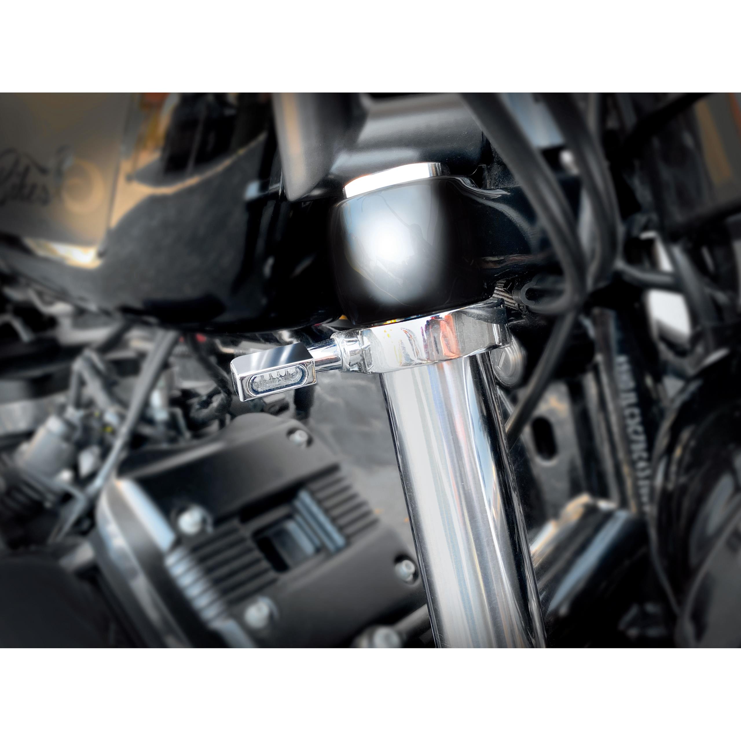 HeinzBikes-LED Alu Blinker Block Line Micro M8-5731881020002001