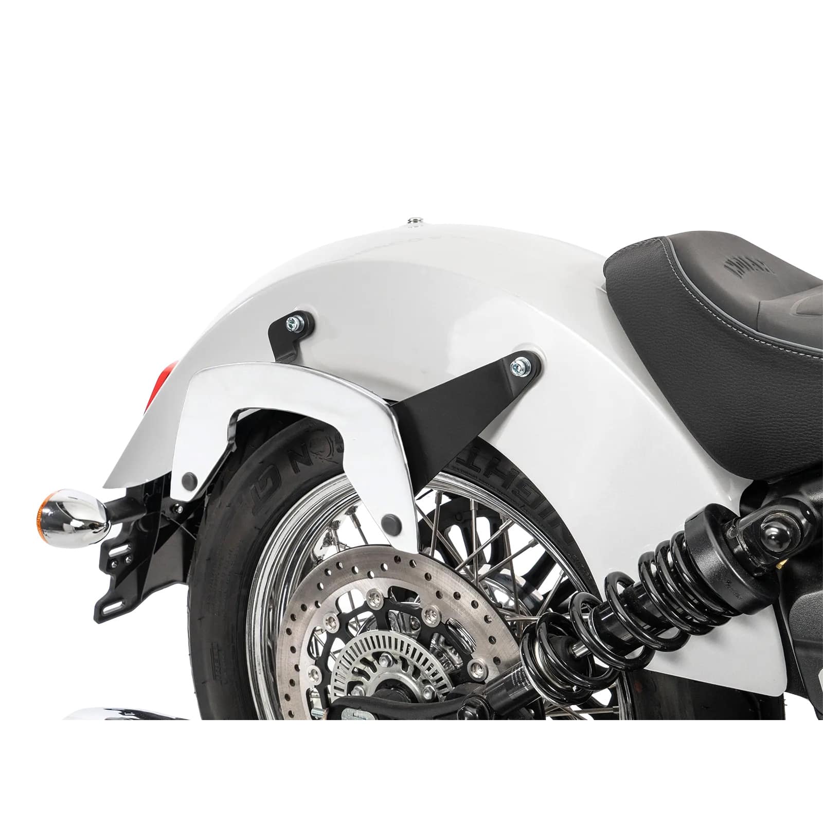 Hepco & Becker Seitentaschenhalter C-Bow chrom für Indian Scout Classic 25- - Motorradzubehör - Motorradgepäck