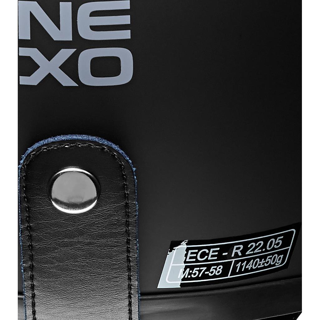 Nexo-Jethelm Basic II mattschwarz M-4905061999014009