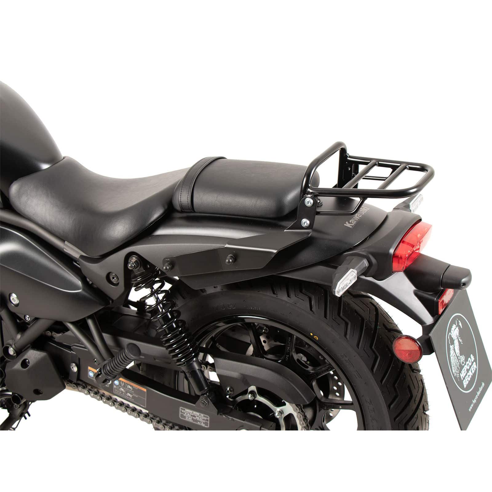Hepco & Becker Gepäckträger Rohr schwarz für Kawasaki Eliminator 500 - Motorradzubehör - Motorradgepäck