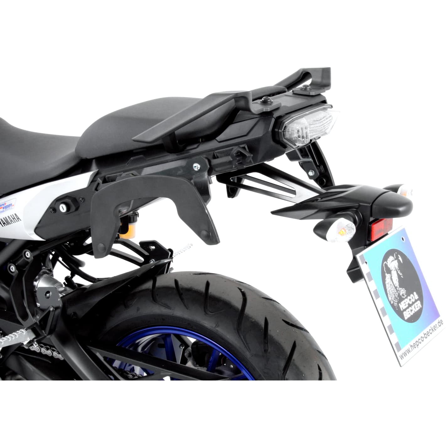 Hepco & Becker Seitentaschenhalter C-Bow anthrazit für MT-09 Tracer 15-17 - Motorradzubehör - Motorradgepäck