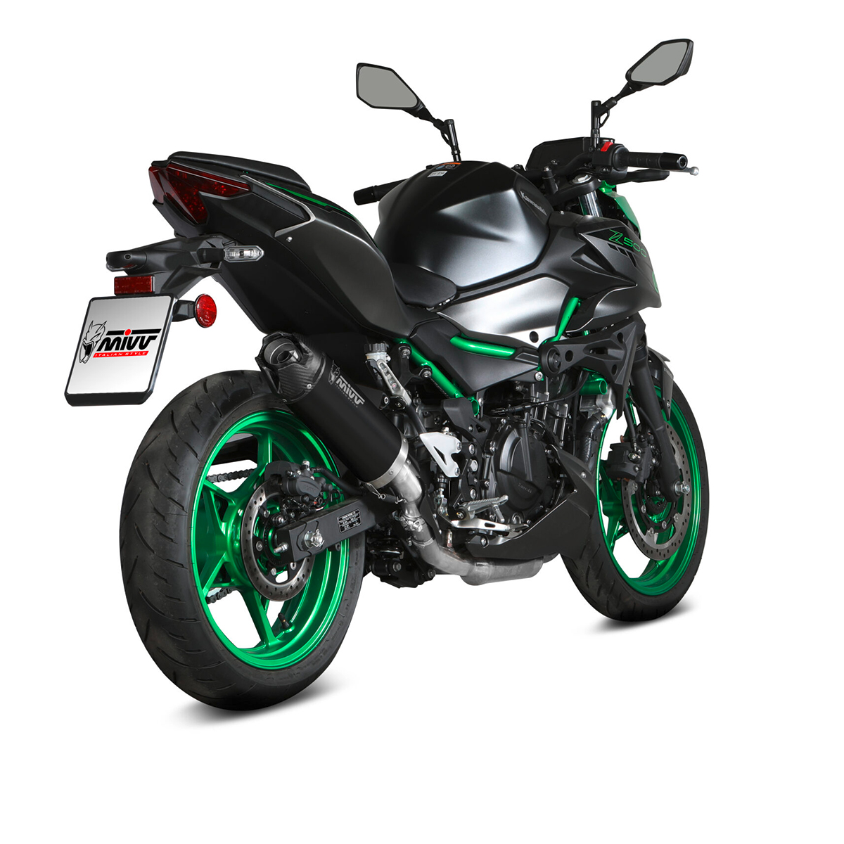 MIVV-Auspuff AK-1 schwarz für Kawasaki Z 500 /SE 2024--0002168003000004