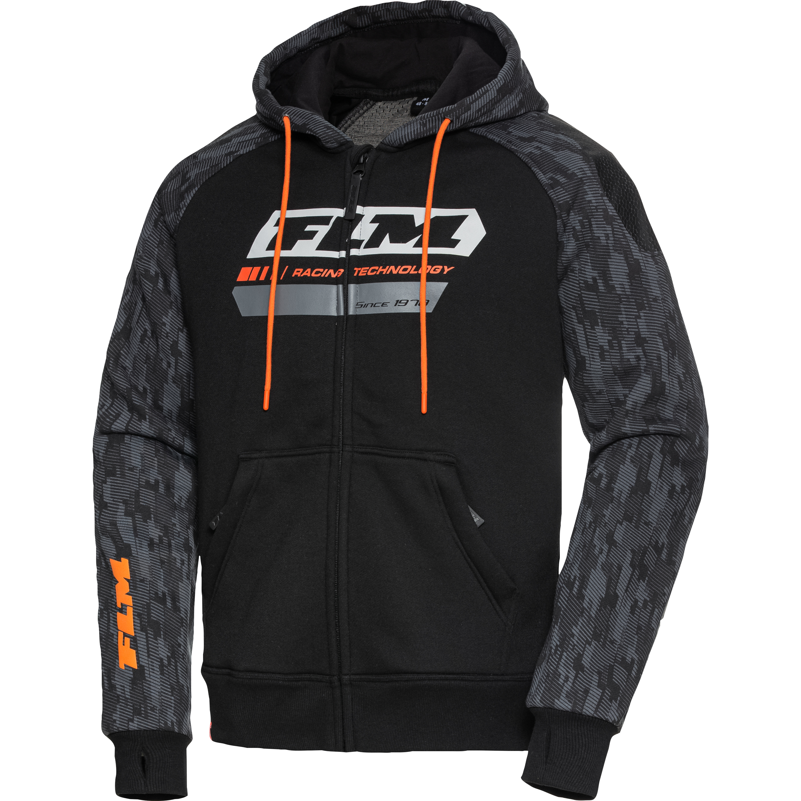 Black/Orange