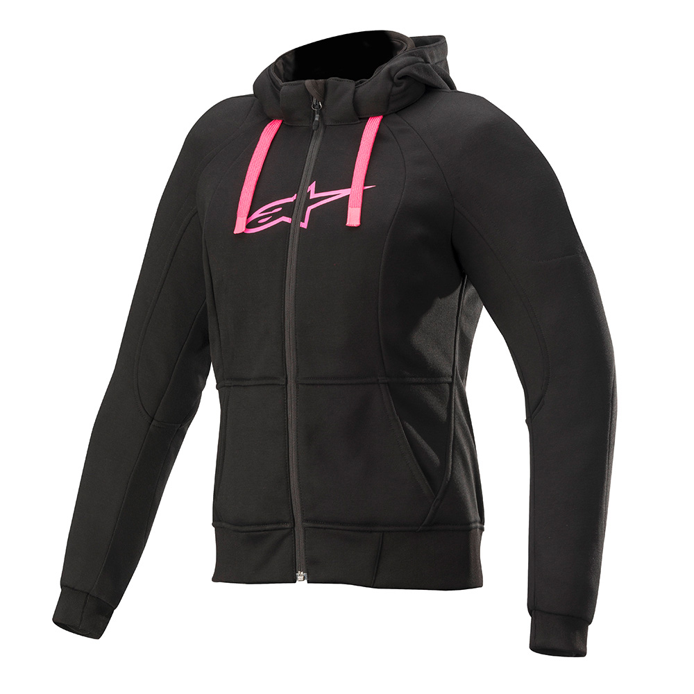 Alpinestars Stella Chrome Sport Hoodie schwarz/fuchsia
