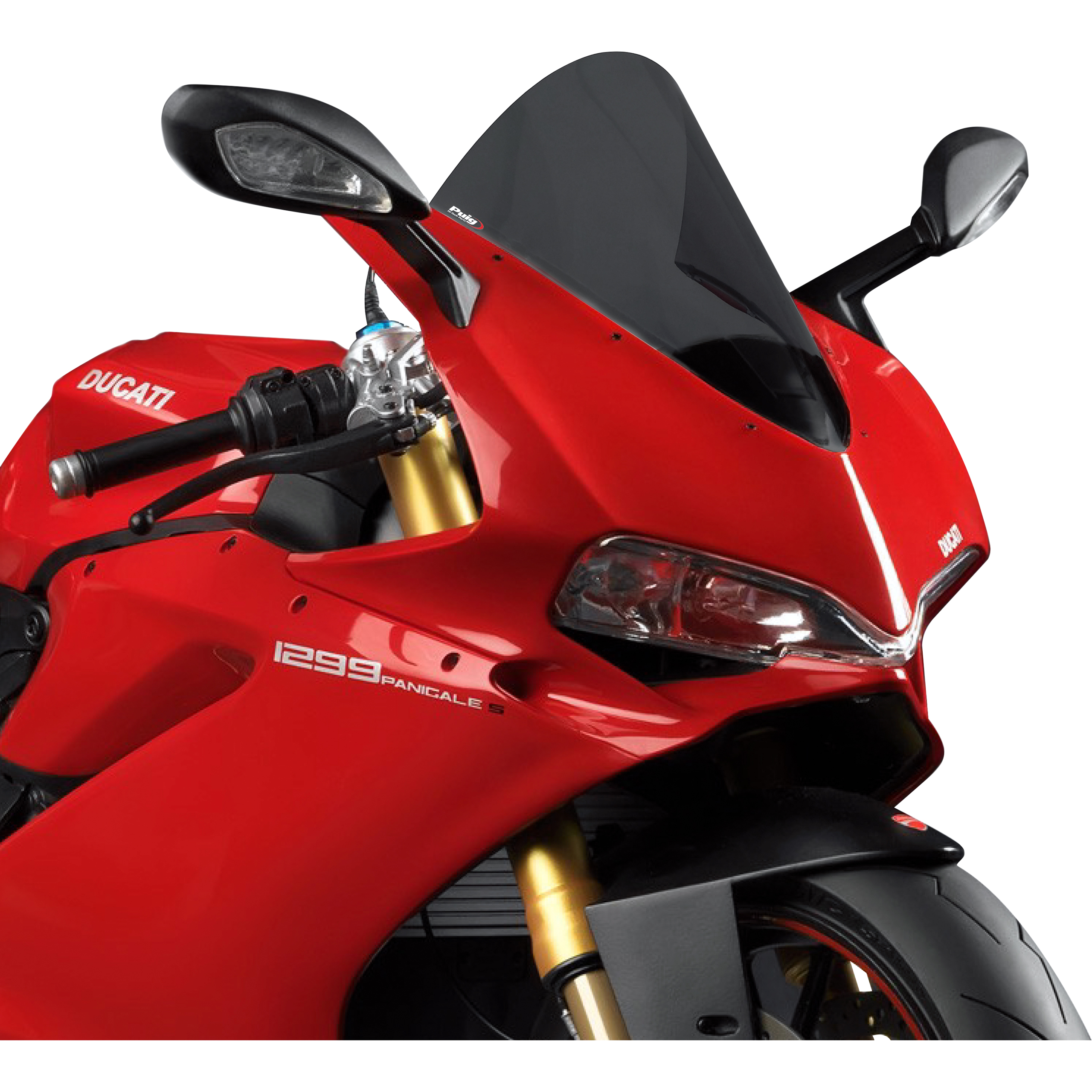 Puig R-Racer Scheibe stark getönt für Ducati Panigale 959/1299 - Motorradteile & Ersatzteile - Verkleidungen & Abdeckungen