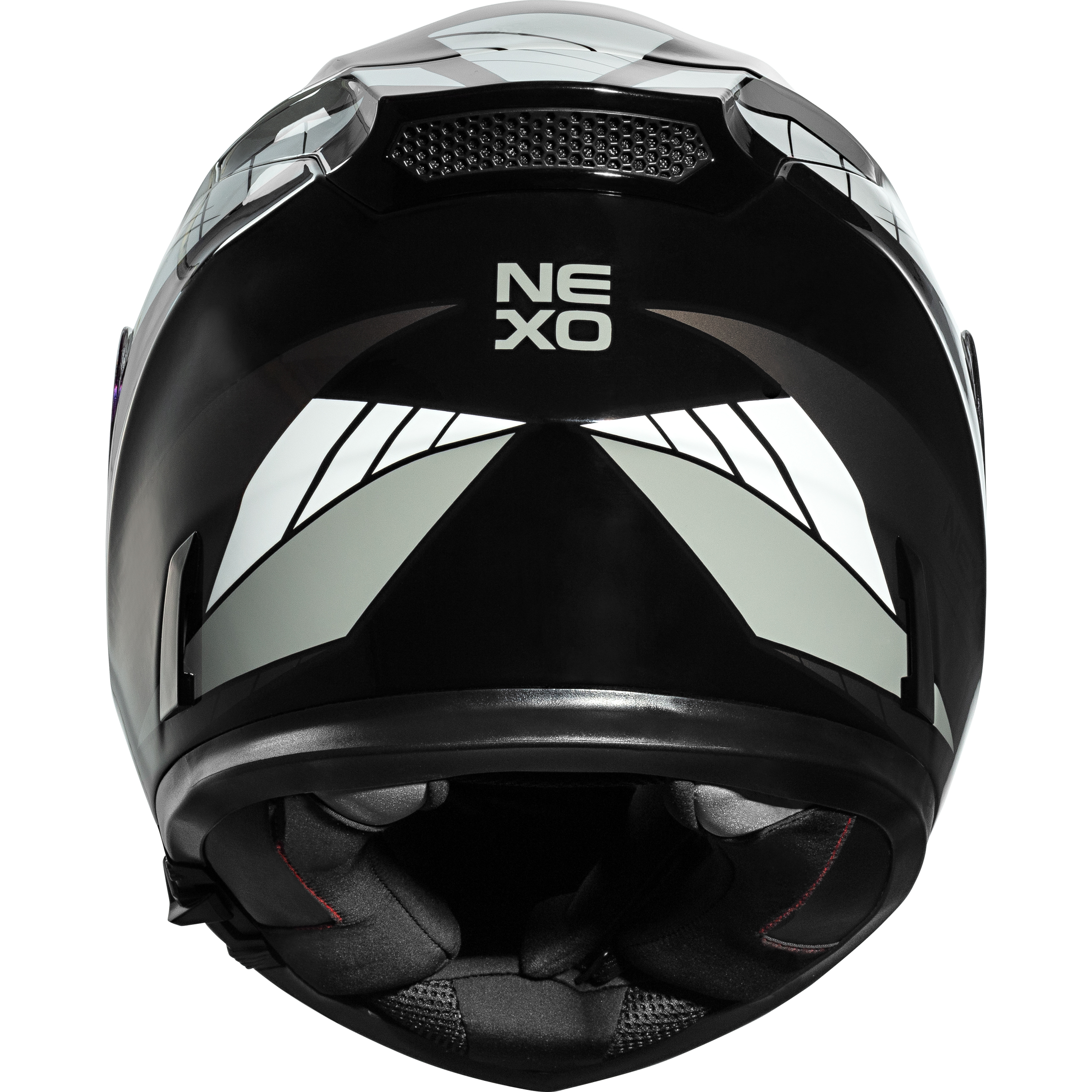Nexo-Integralhelm Fiberglas Sport III Silber Dekor XXL-4603691999033012