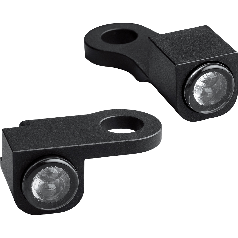 HeinzBikes LED Armaturenblinkerpaar Nano für Sportster 14-20 schwarz - Motorradteile & Ersatzteile - Beleuchtung