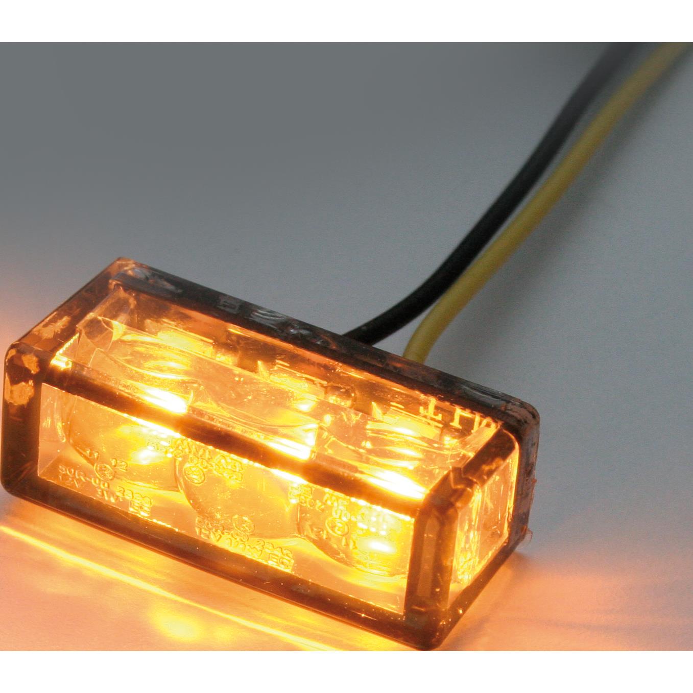 Shin Yo-LED Einbaublinkerpaar Cube H getöntes Glas horizontal-5706451020000832